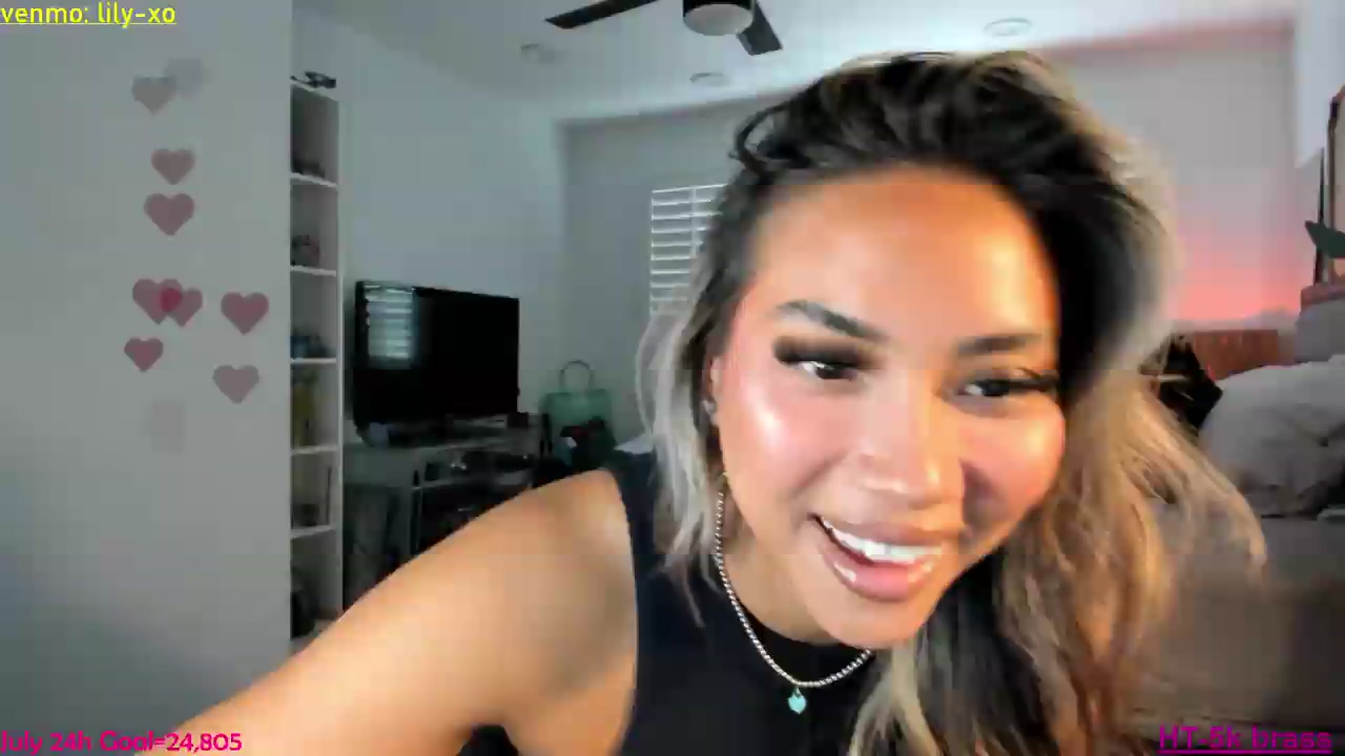 Gallery image thumbnail from ExoticLilyXO's myfreecams stream on, 07/22/2026, 01:51 image 3 of 20