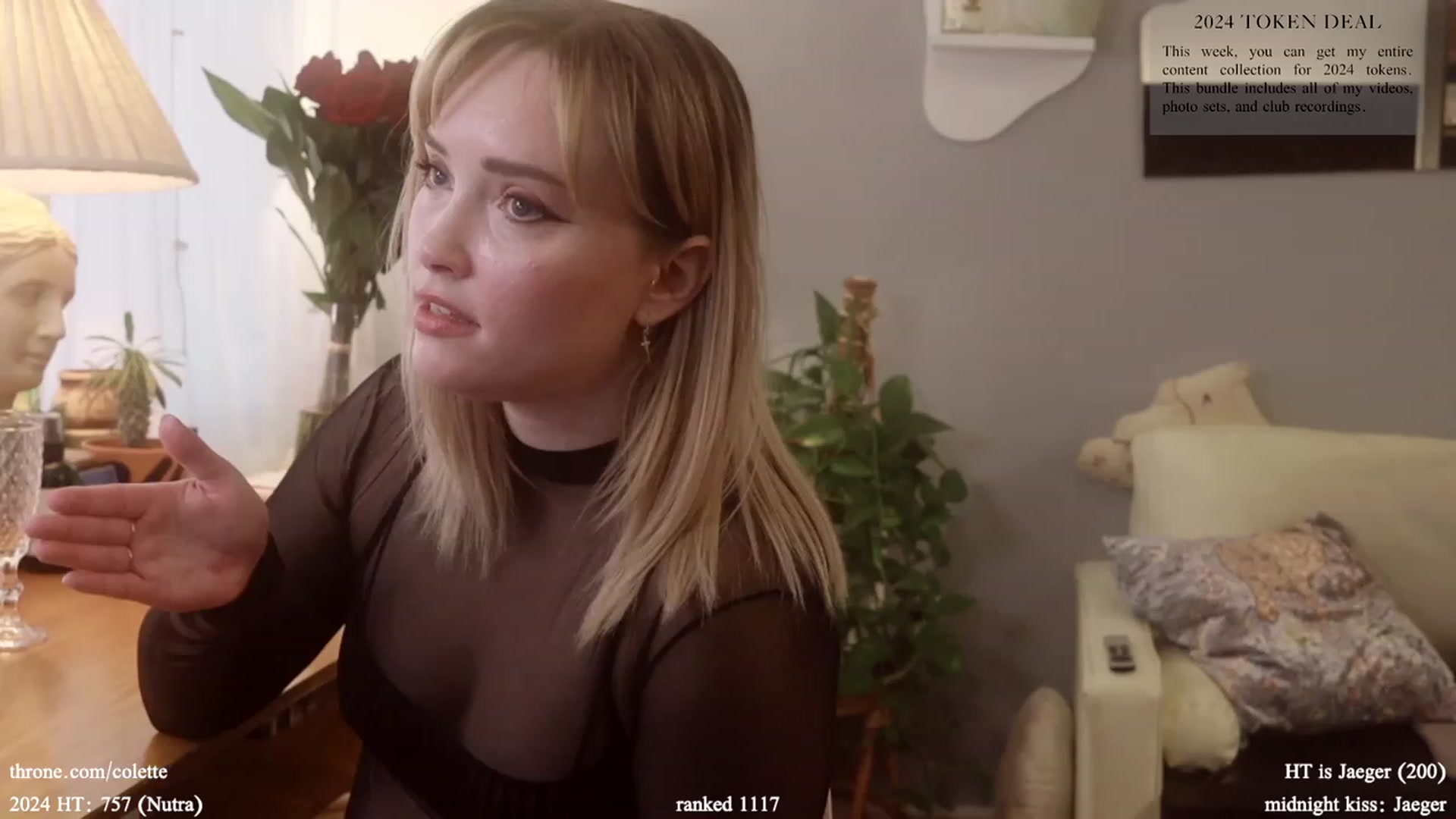 Gallery image thumbnail from Femme's myfreecams stream on, 01/08/2024, 17:57 image 2 of 20