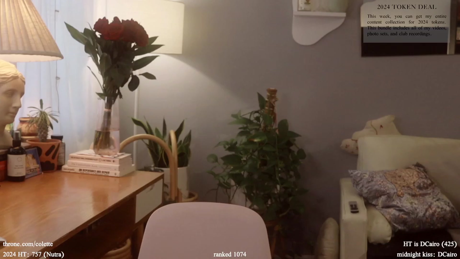 Gallery image thumbnail from Femme's myfreecams stream on, 01/08/2024, 17:57 image 13 of 20