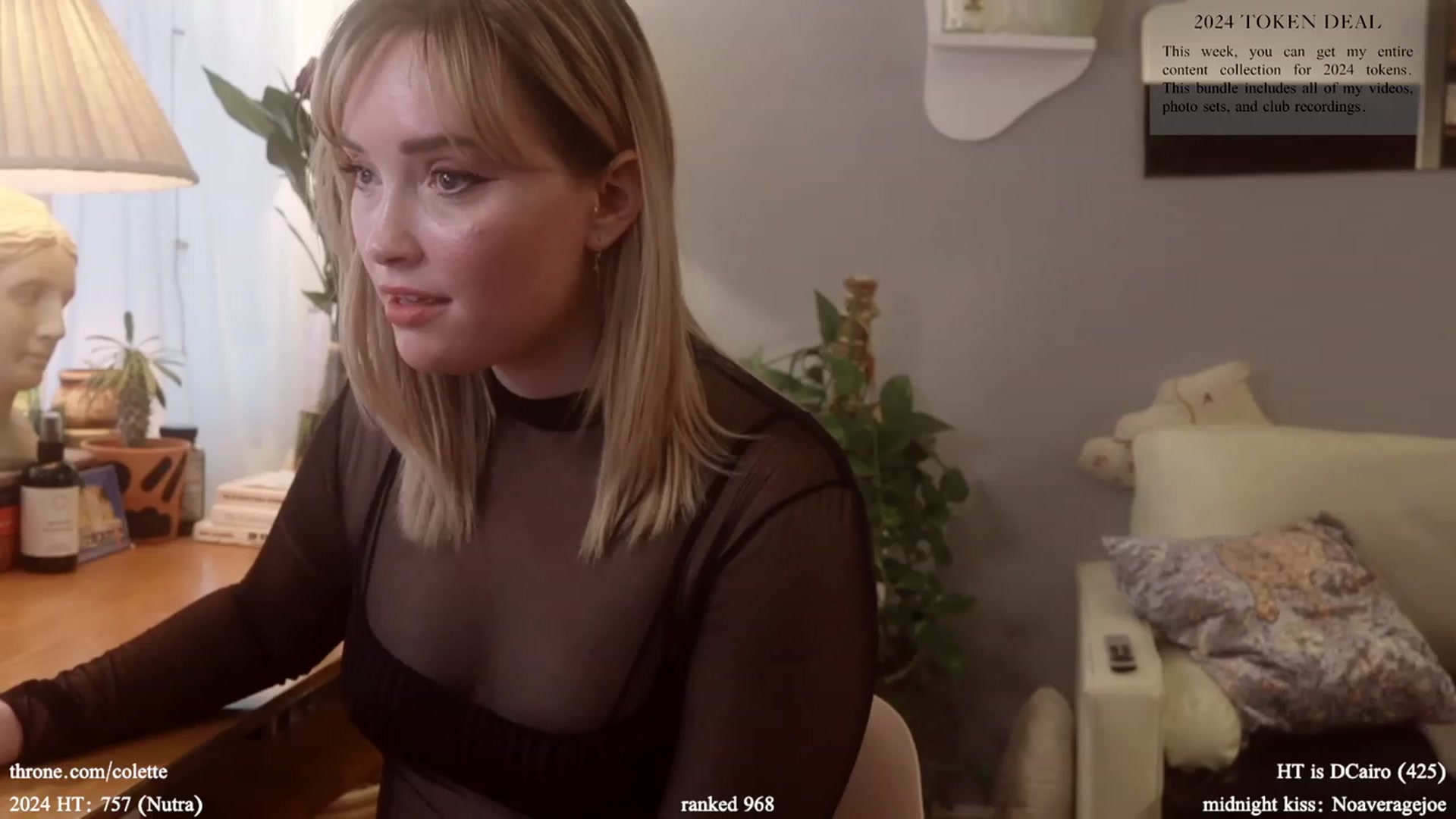Gallery image thumbnail from Femme's myfreecams stream on, 01/08/2024, 19:45 image 11 of 20