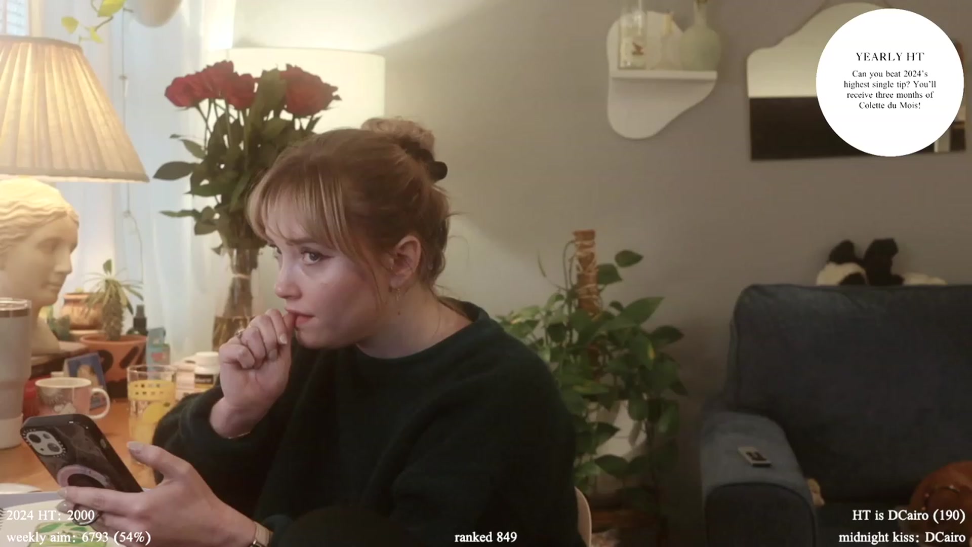 Gallery image thumbnail from Femme's myfreecams stream on, 01/16/2024, 19:52 image 20 of 20