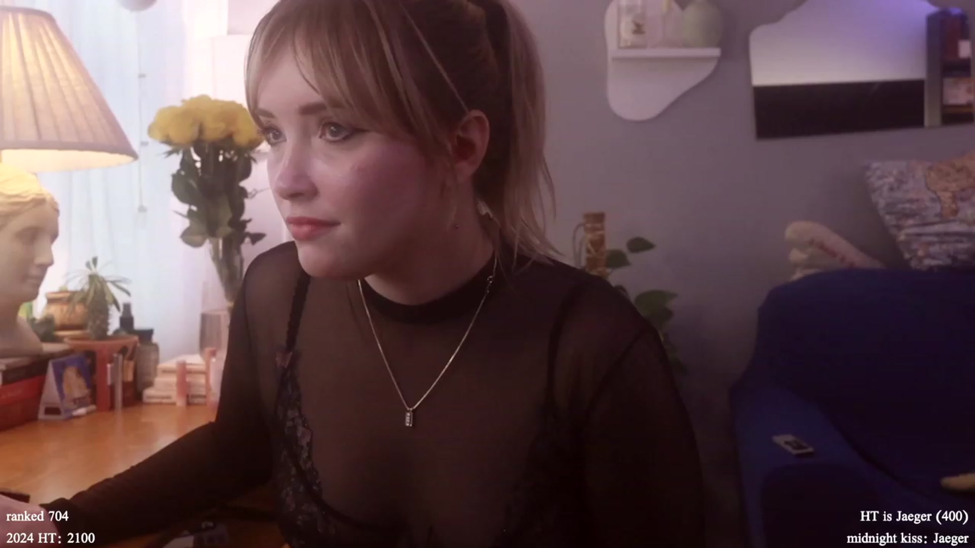 Gallery image thumbnail from Femme's myfreecams stream on, 01/26/2024, 17:38 image 12 of 20