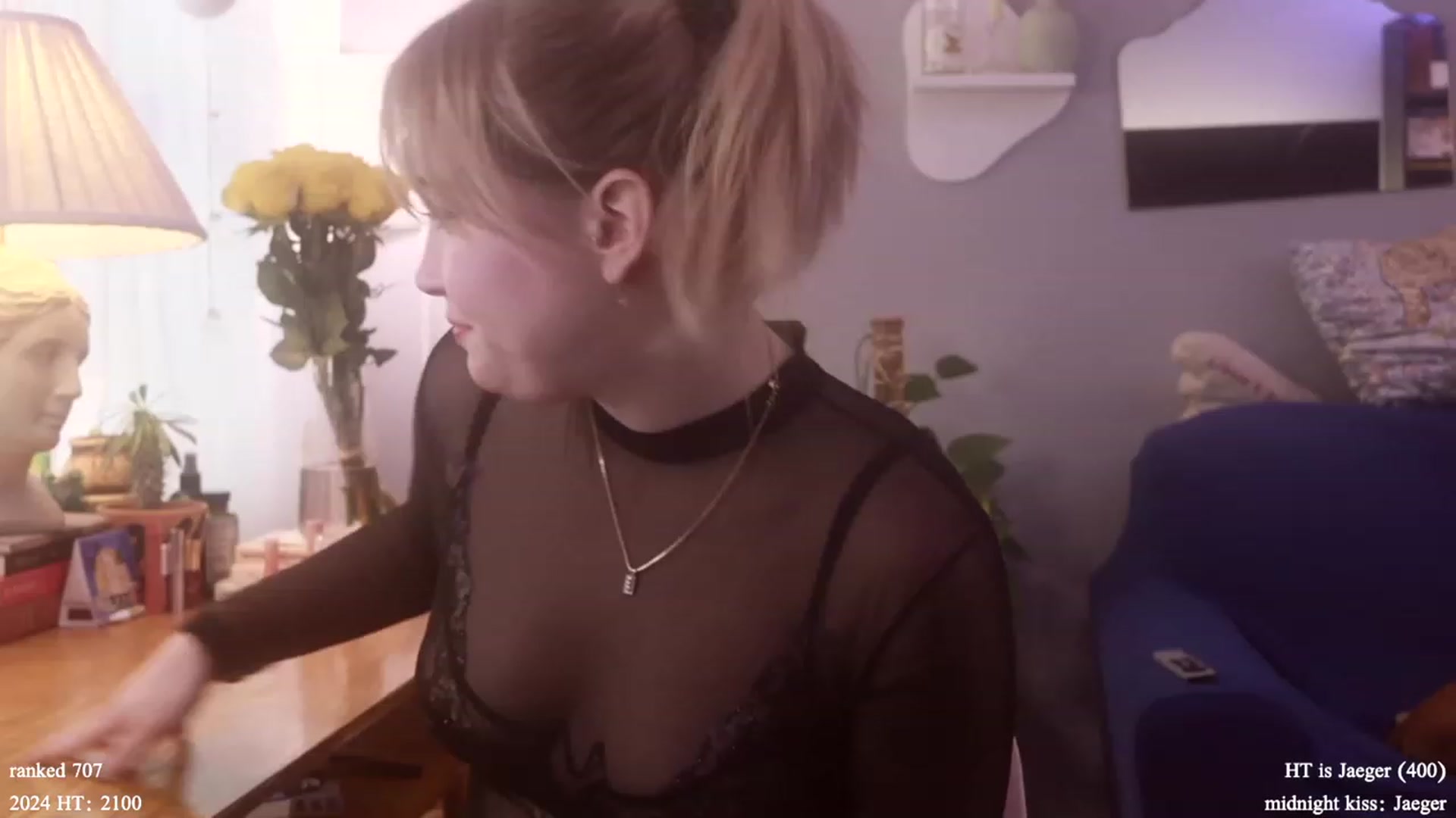Gallery image thumbnail from Femme's myfreecams stream on, 01/26/2024, 17:38 image 1 of 20