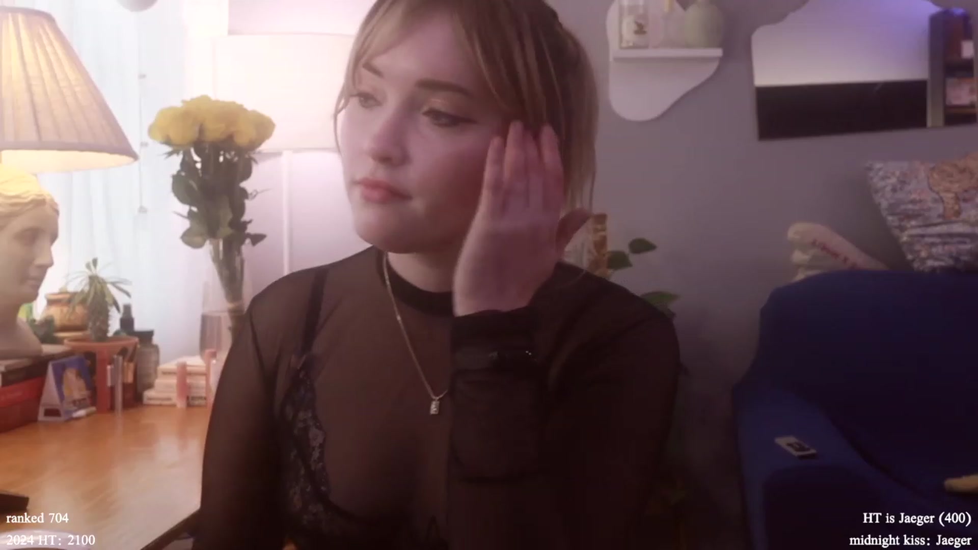 Gallery image thumbnail from Femme's myfreecams stream on, 01/26/2024, 17:38 image 14 of 20