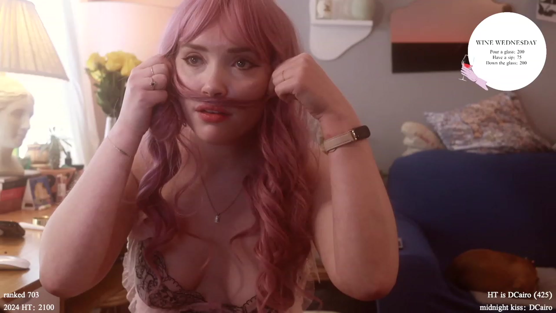 Gallery image thumbnail from Femme's myfreecams stream on, 01/31/2024, 20:20 image 19 of 20