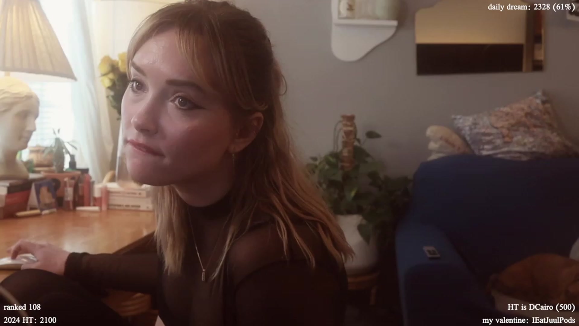 Gallery image thumbnail from Femme's myfreecams stream on, 02/01/2024, 21:16 image 8 of 20