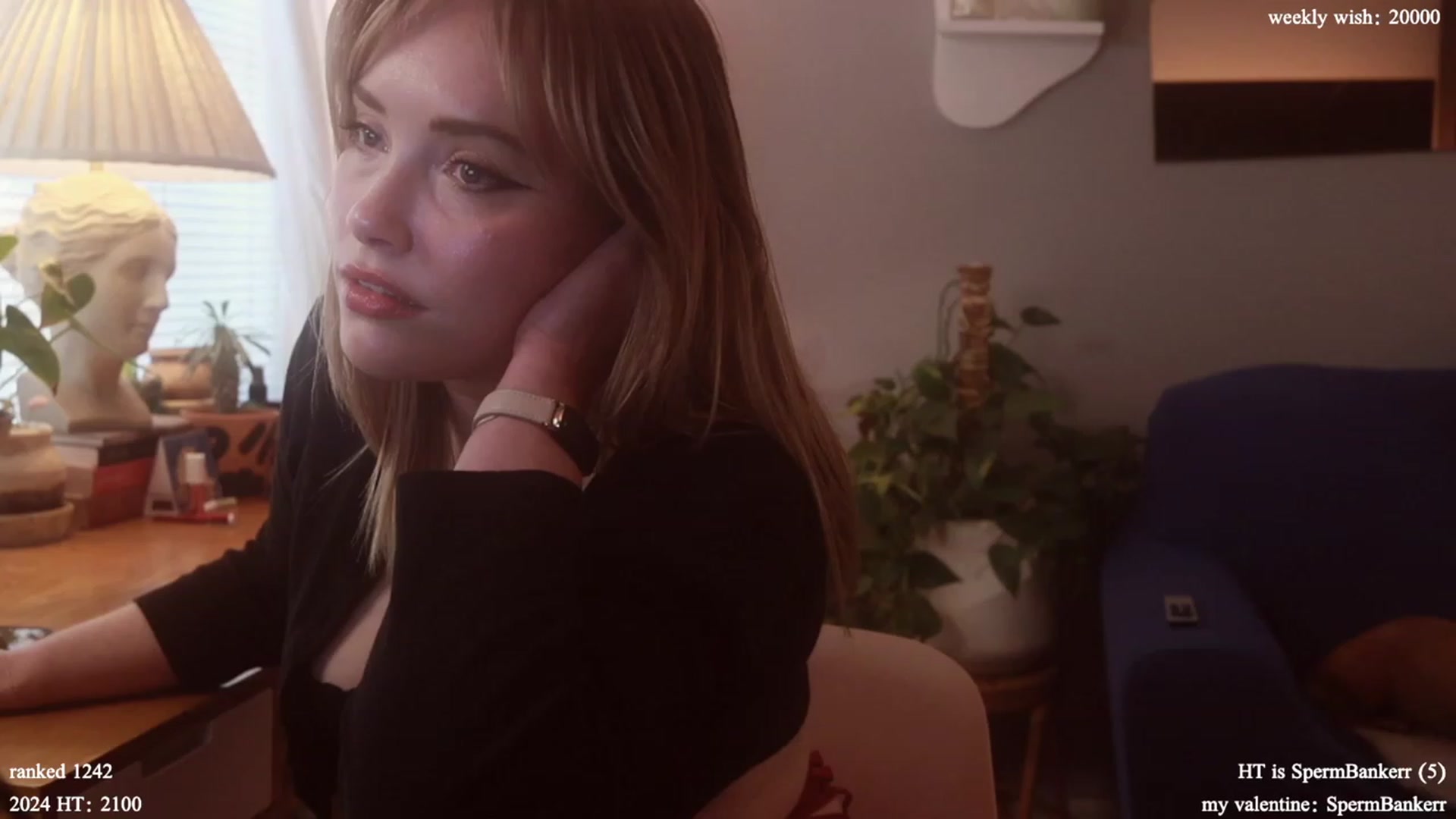 Gallery image thumbnail from Femme's myfreecams stream on, 02/05/2024, 20:55 image 2 of 20