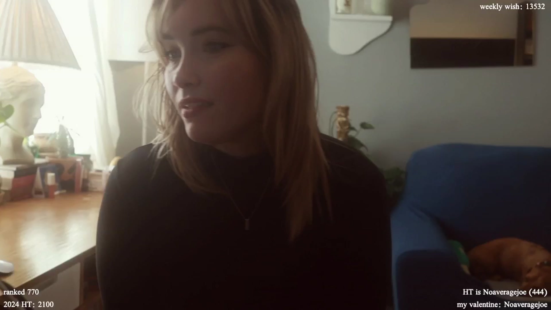 Gallery image thumbnail from Femme's myfreecams stream on, 02/06/2024, 21:26 image 20 of 20