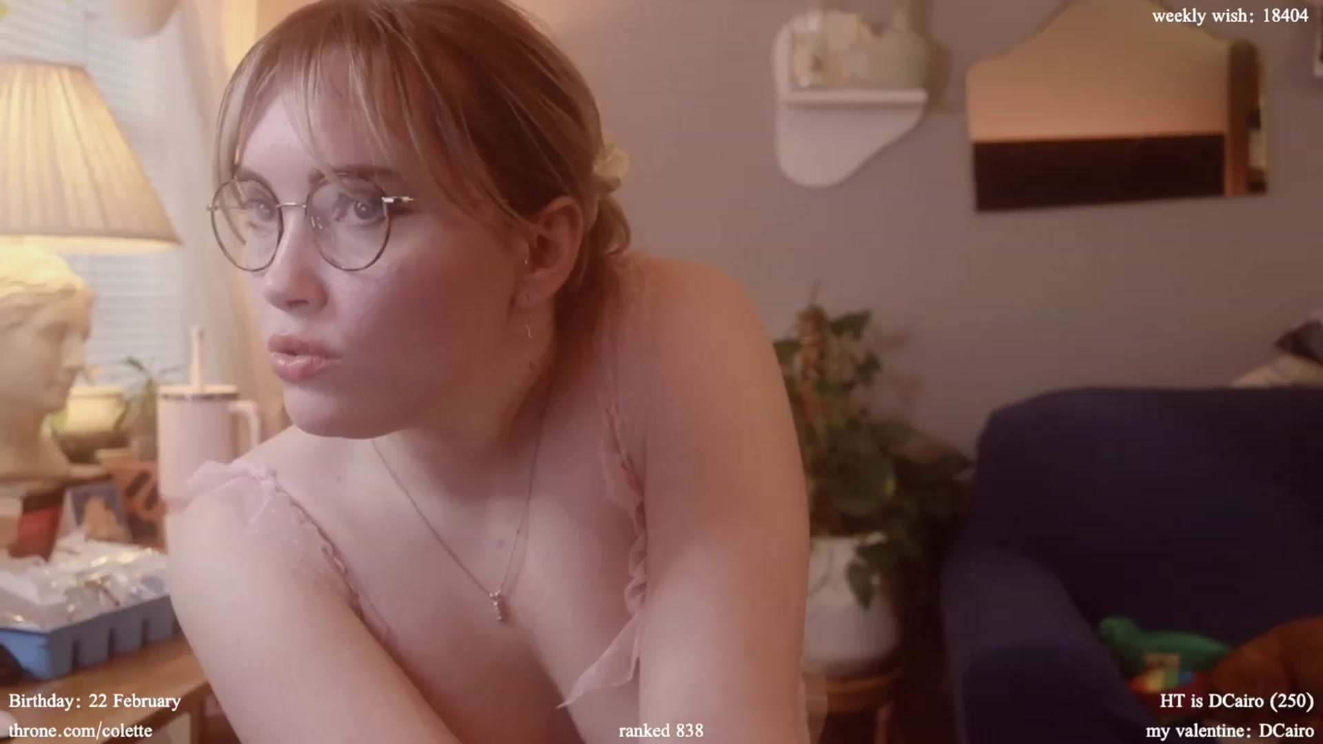 Gallery image thumbnail from Femme's myfreecams stream on, 02/12/2024, 20:06 image 6 of 20