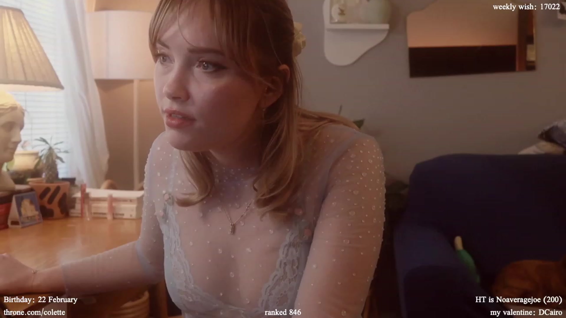Gallery image thumbnail from Femme's myfreecams stream on, 02/13/2024, 18:59 image 2 of 20