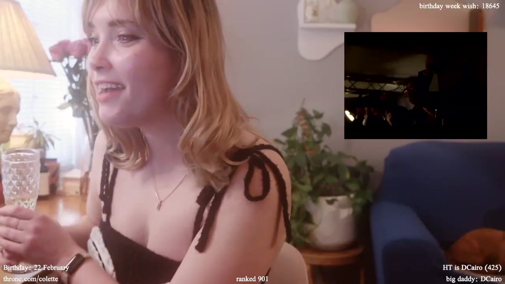 Gallery image thumbnail from Femme's myfreecams stream on, 02/19/2024, 19:42 image 14 of 20