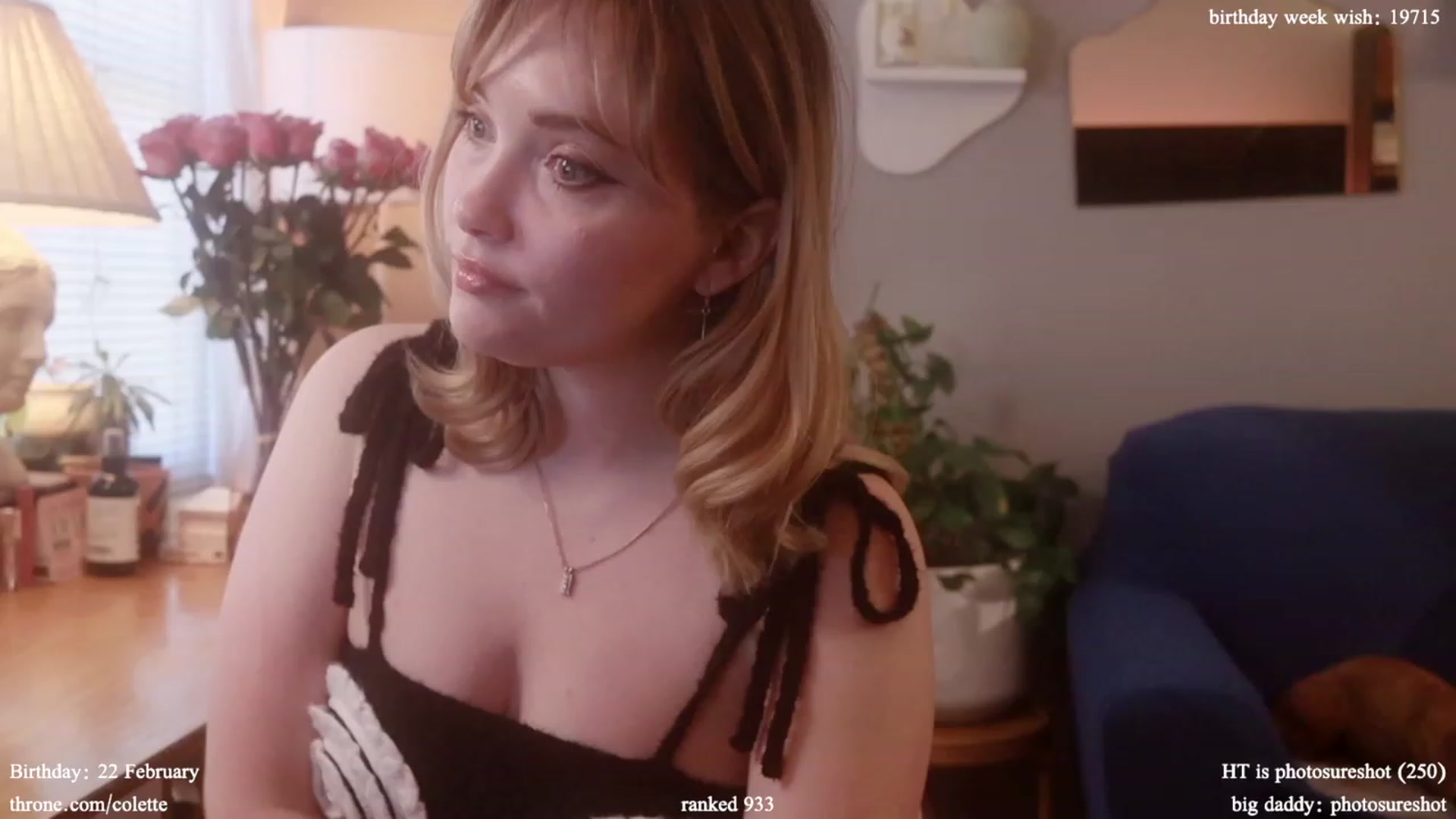 Gallery image thumbnail from Femme's myfreecams stream on, 02/19/2024, 19:42 image 1 of 20