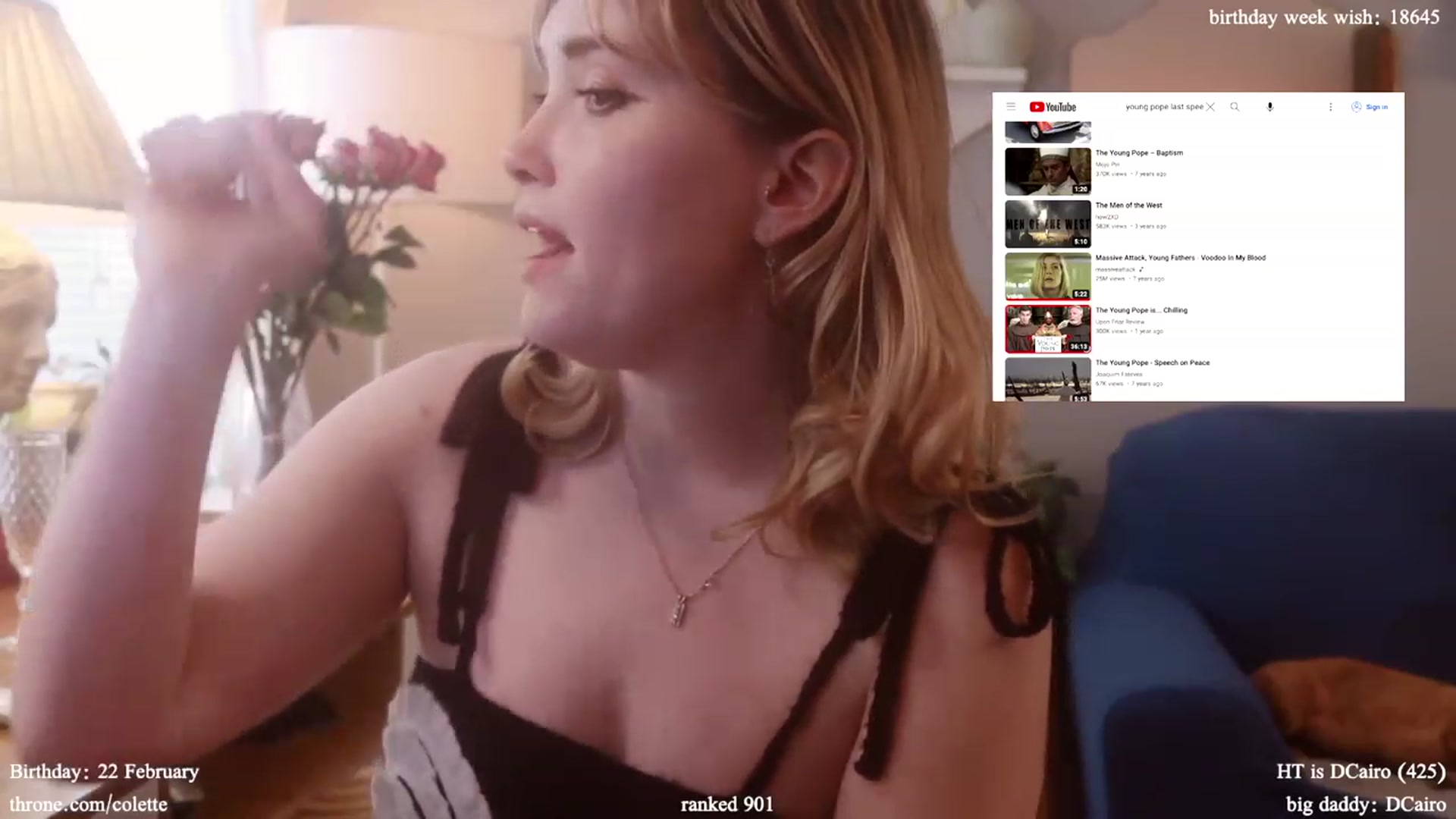 Gallery image thumbnail from Femme's myfreecams stream on, 02/19/2024, 19:42 image 18 of 20