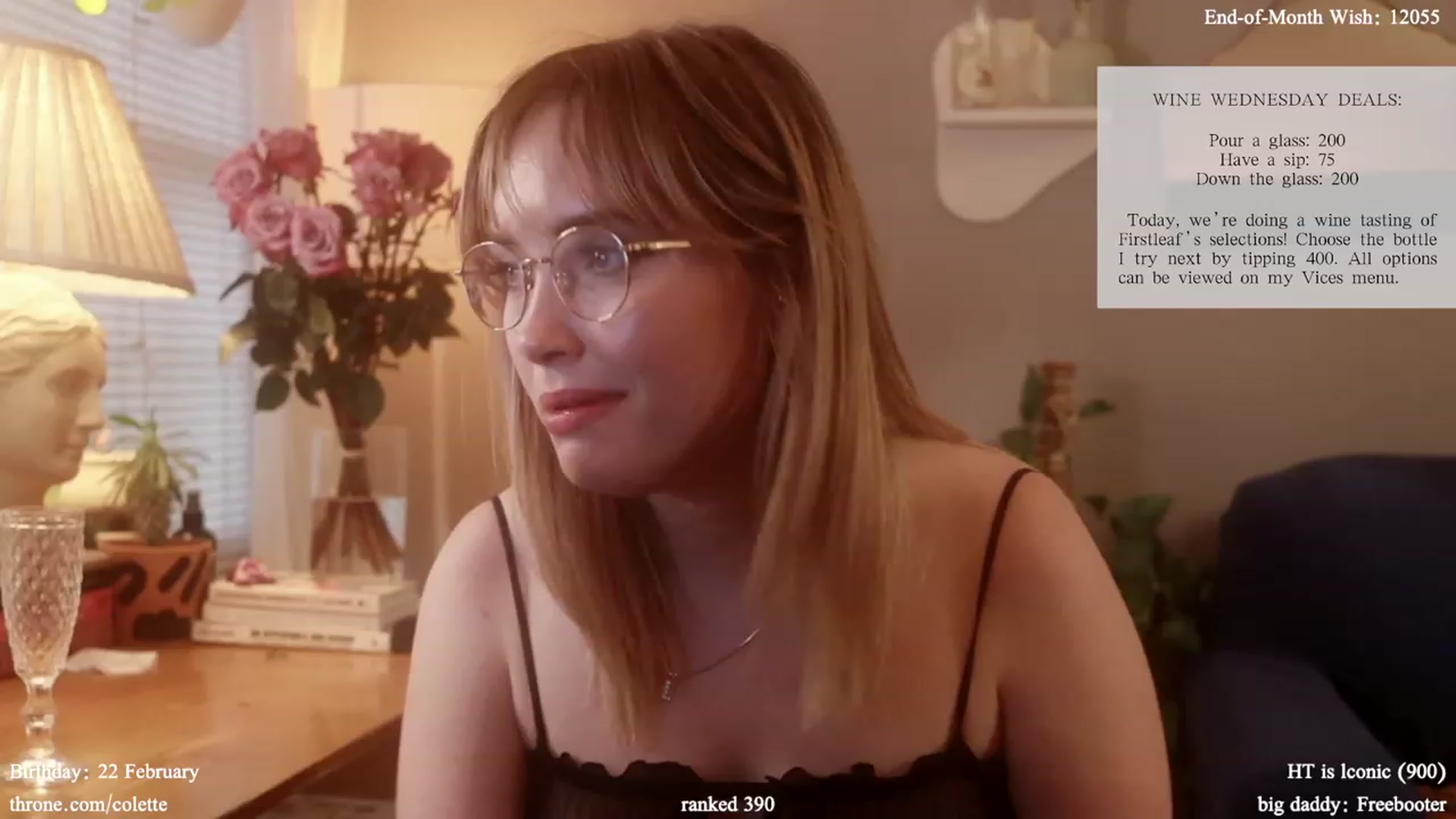 Gallery image thumbnail from Femme's myfreecams stream on, 02/28/2024, 22:07 image 11 of 20