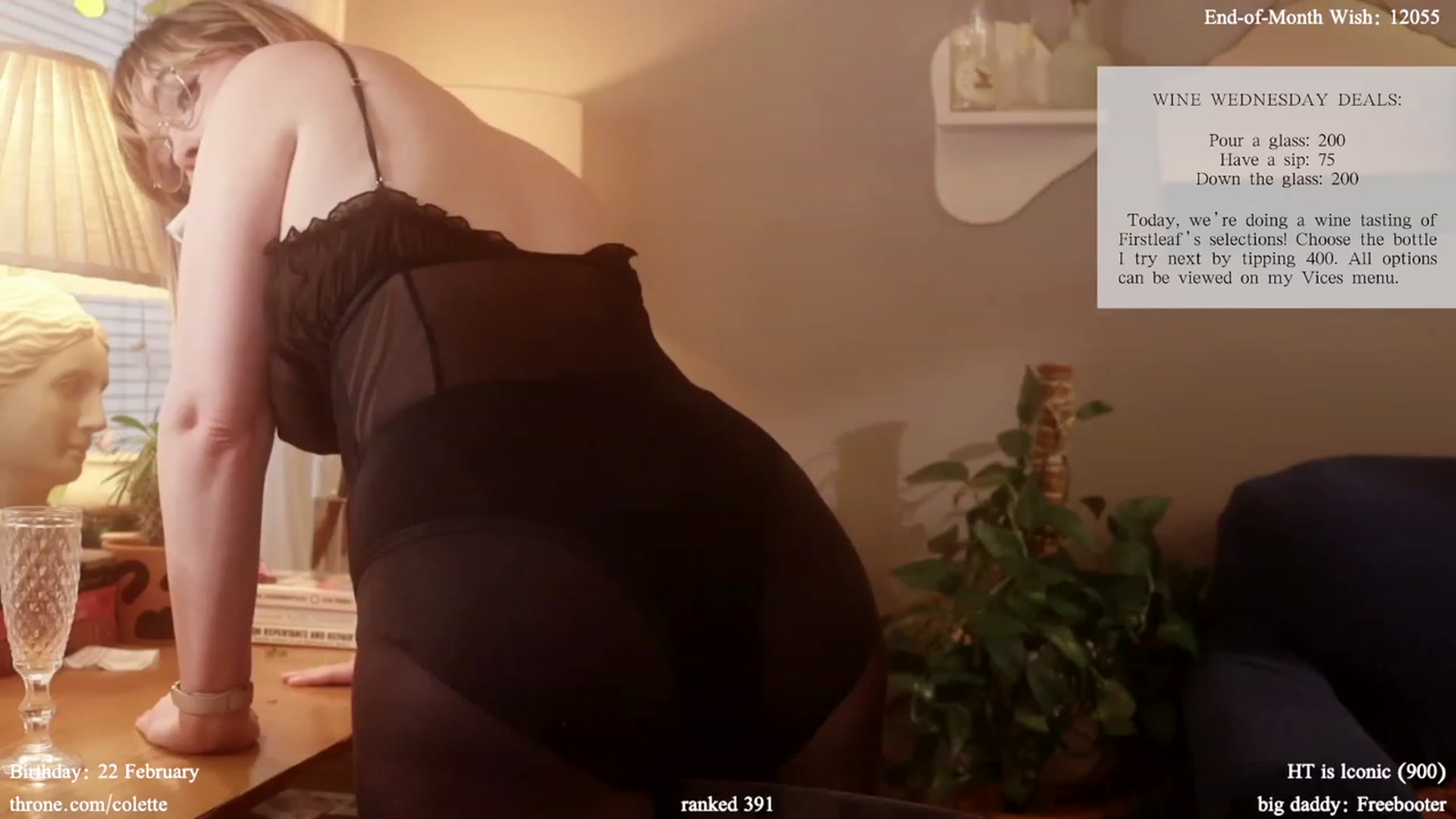 Gallery image thumbnail from Femme's myfreecams stream on, 02/28/2024, 22:07 image 19 of 20