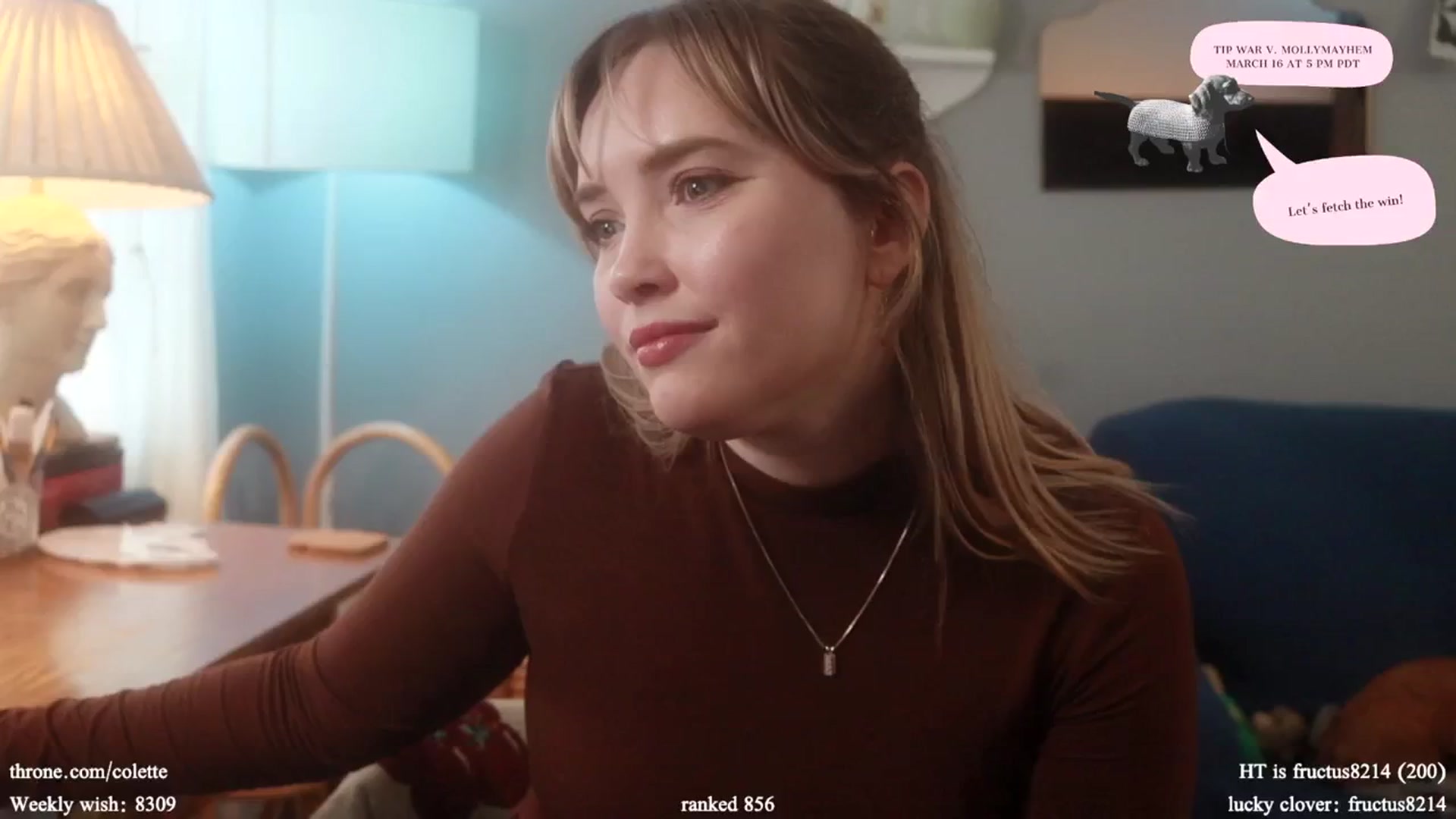 Gallery image thumbnail from Femme's myfreecams stream on, 03/15/2024, 18:52 image 10 of 20