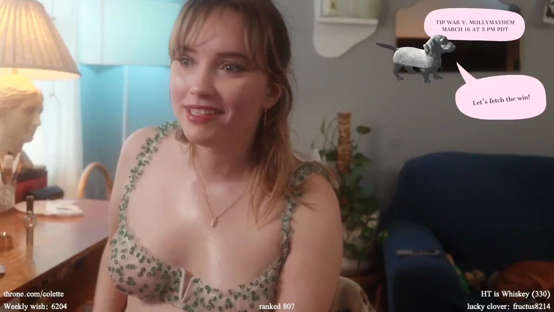 Gallery image thumbnail from Femme's myfreecams stream on, 03/15/2024, 21:09 image 6 of 20
