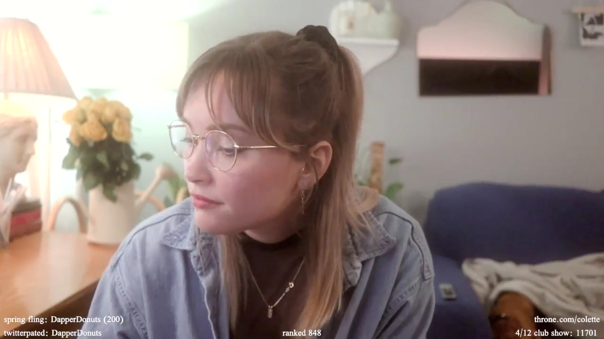 Gallery image thumbnail from Femme's myfreecams stream on, 04/11/2024, 19:42 image 16 of 20