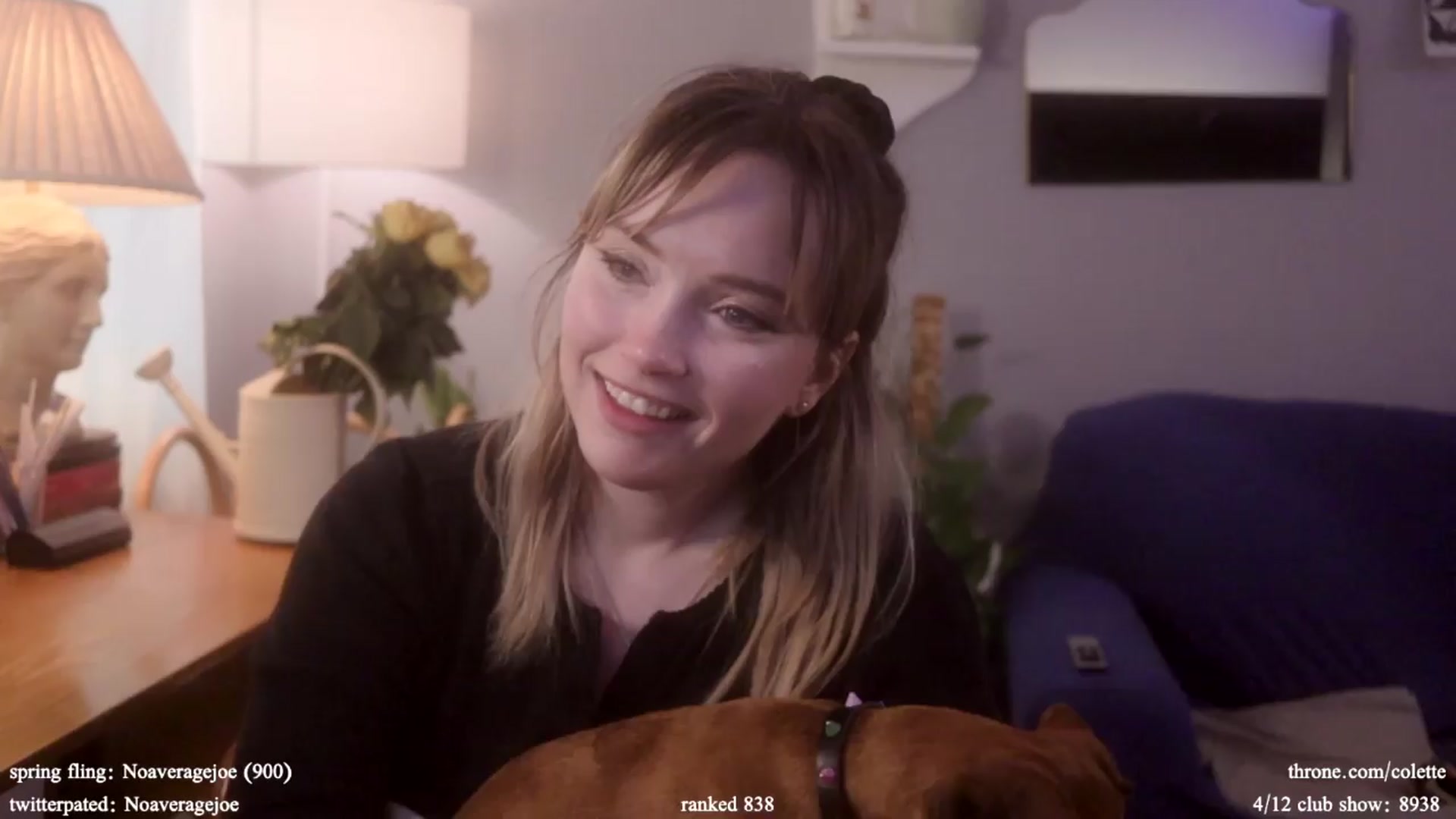 Gallery image thumbnail from Femme's myfreecams stream on, 04/12/2024, 20:45 image 8 of 20