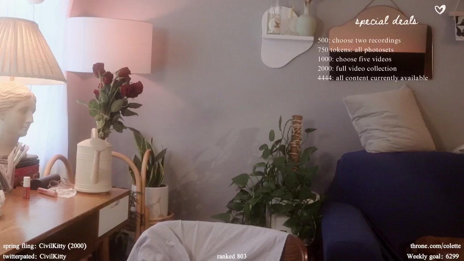 Gallery image thumbnail from Femme's myfreecams stream on, 04/18/2024, 19:08 image 3 of 20