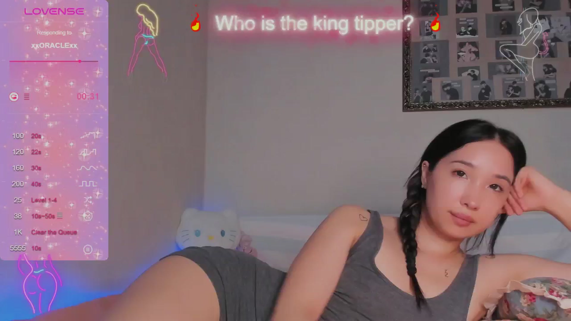 Gallery image thumbnail from FeralBerry66's myfreecams stream on, 04/19/2024, 06:43 image 9 of 20