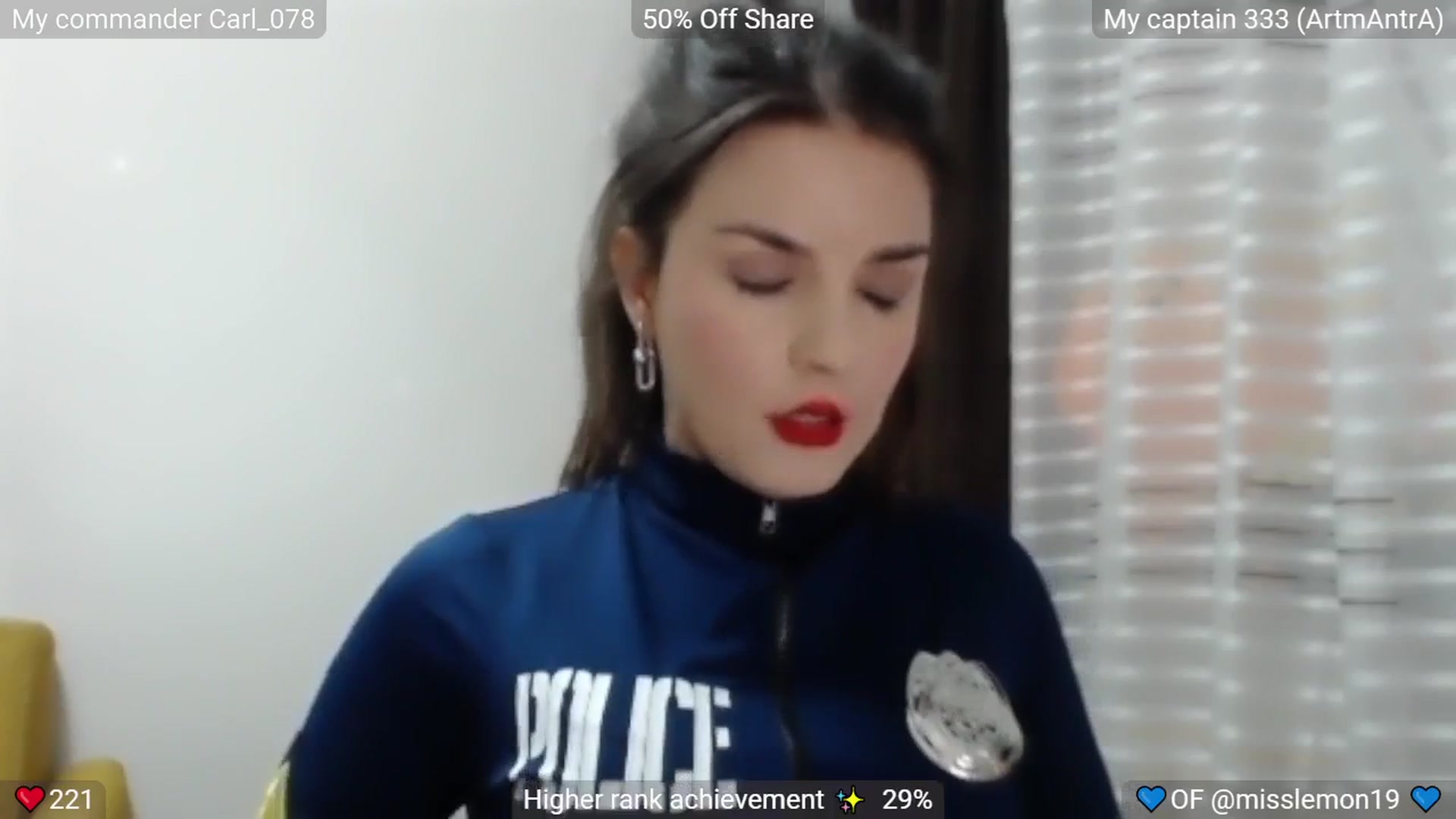 Gallery image thumbnail from FlirtyCop's myfreecams stream on, 11/02/2025, 22:14 image 17 of 20