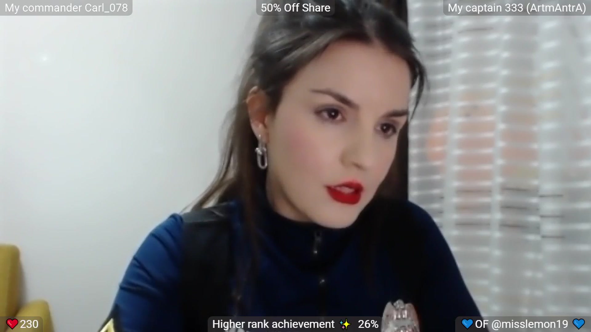 Gallery image thumbnail from FlirtyCop's myfreecams stream on, 11/02/2025, 22:14 image 6 of 20