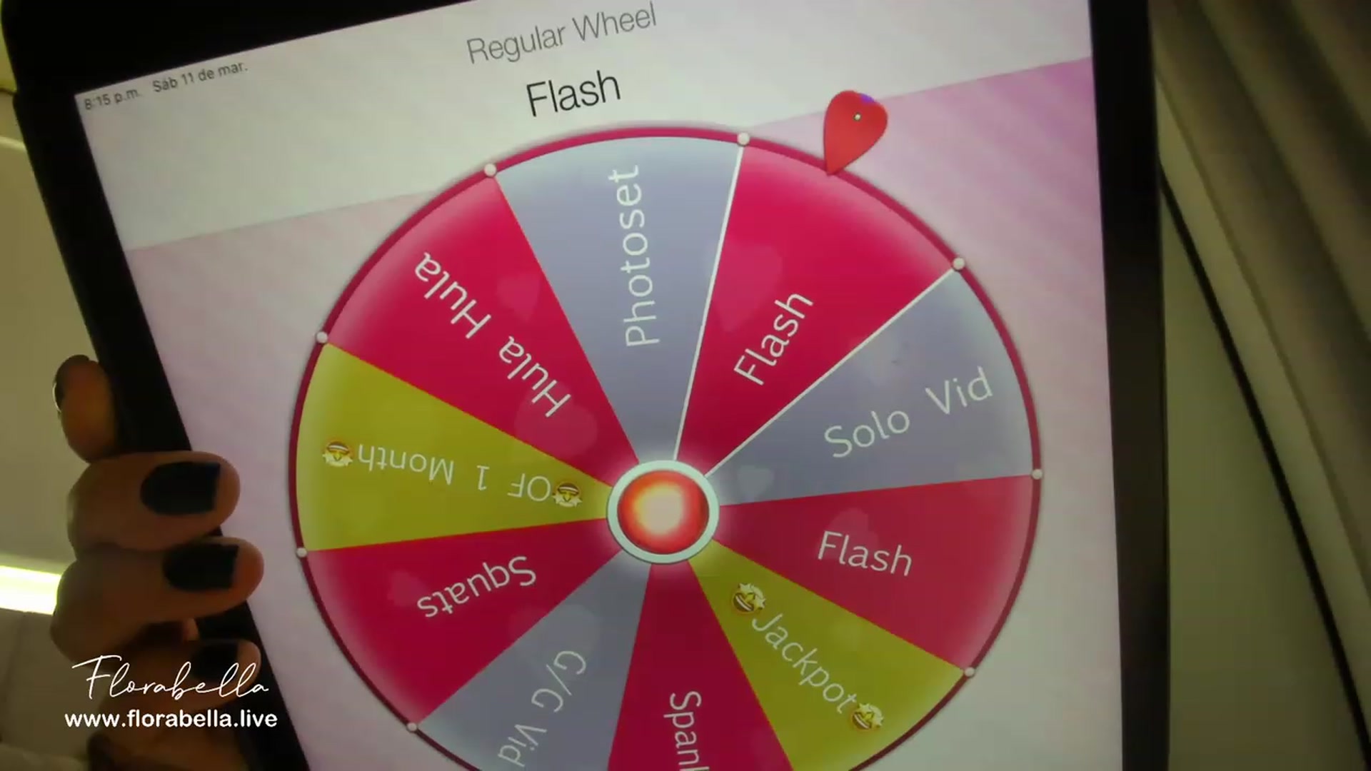Gallery image thumbnail from Florabella's myfreecams stream on, 03/12/2023, 03:13 image 9 of 20