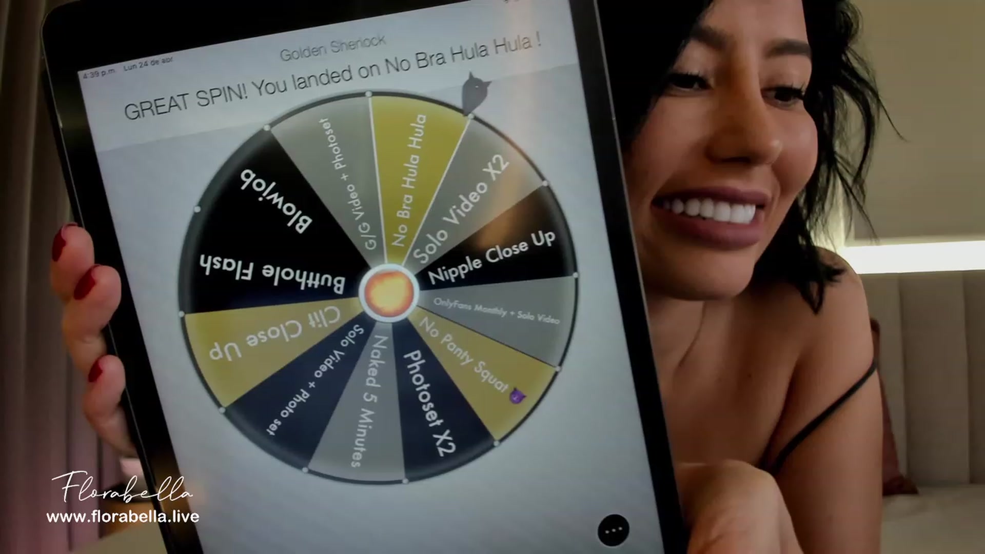 Gallery image thumbnail from Florabella's myfreecams stream on, 04/24/2023, 22:37 image 9 of 20
