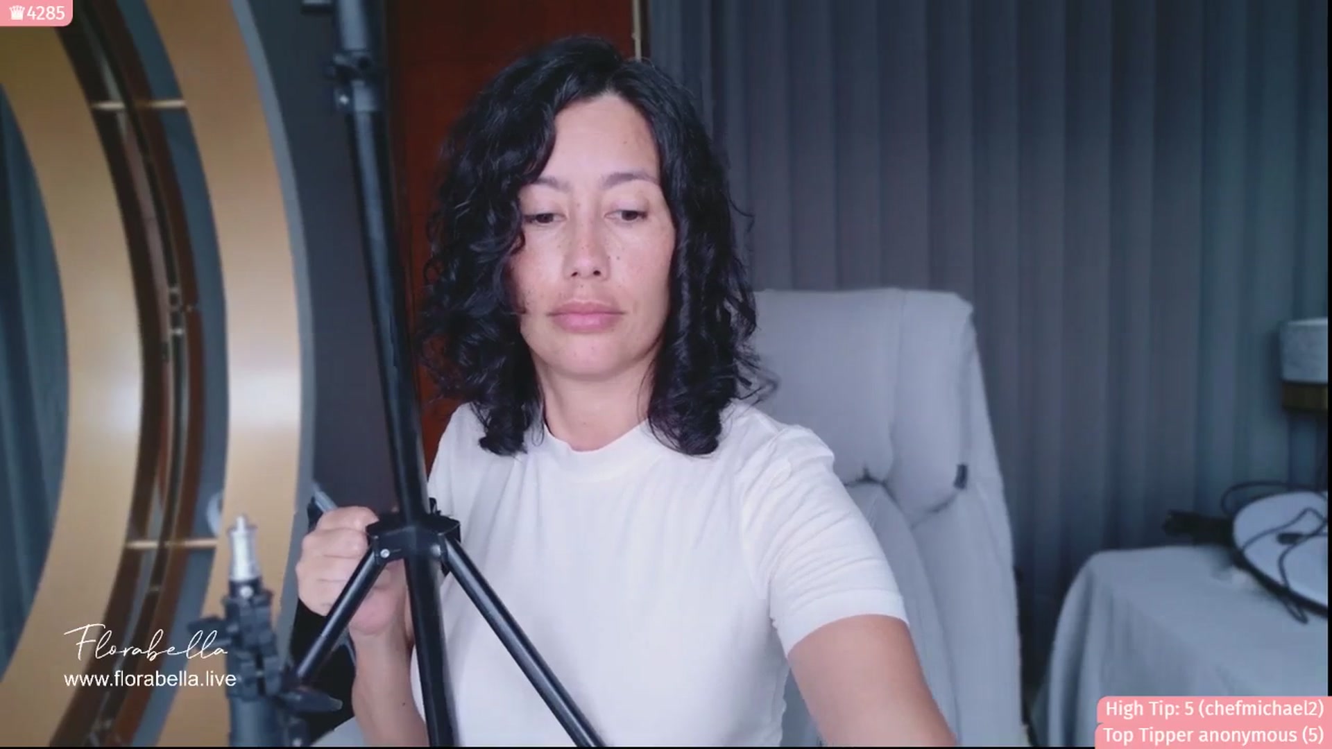 Gallery image thumbnail from Florabella's myfreecams stream on, 07/04/2025, 19:17 image 12 of 20