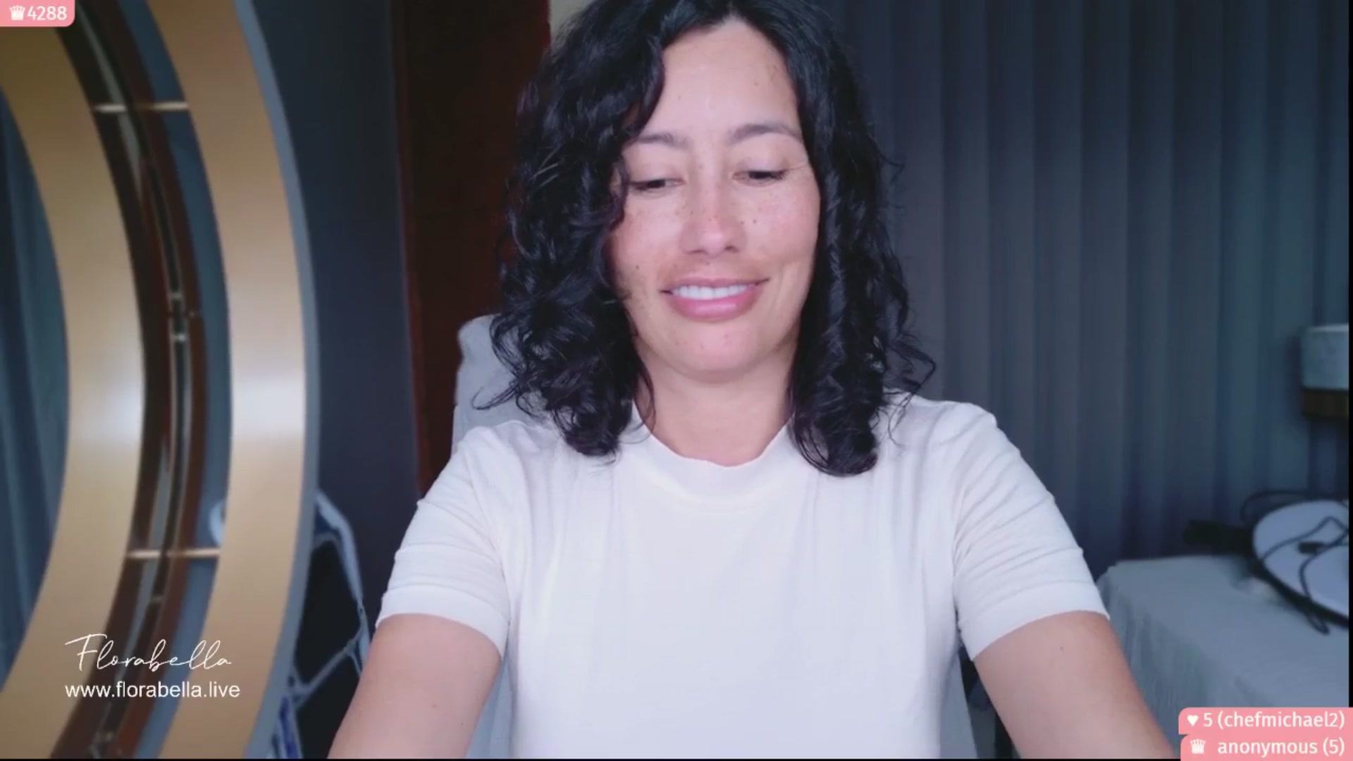 Gallery image thumbnail from Florabella's myfreecams stream on, 07/04/2025, 19:17 image 17 of 20