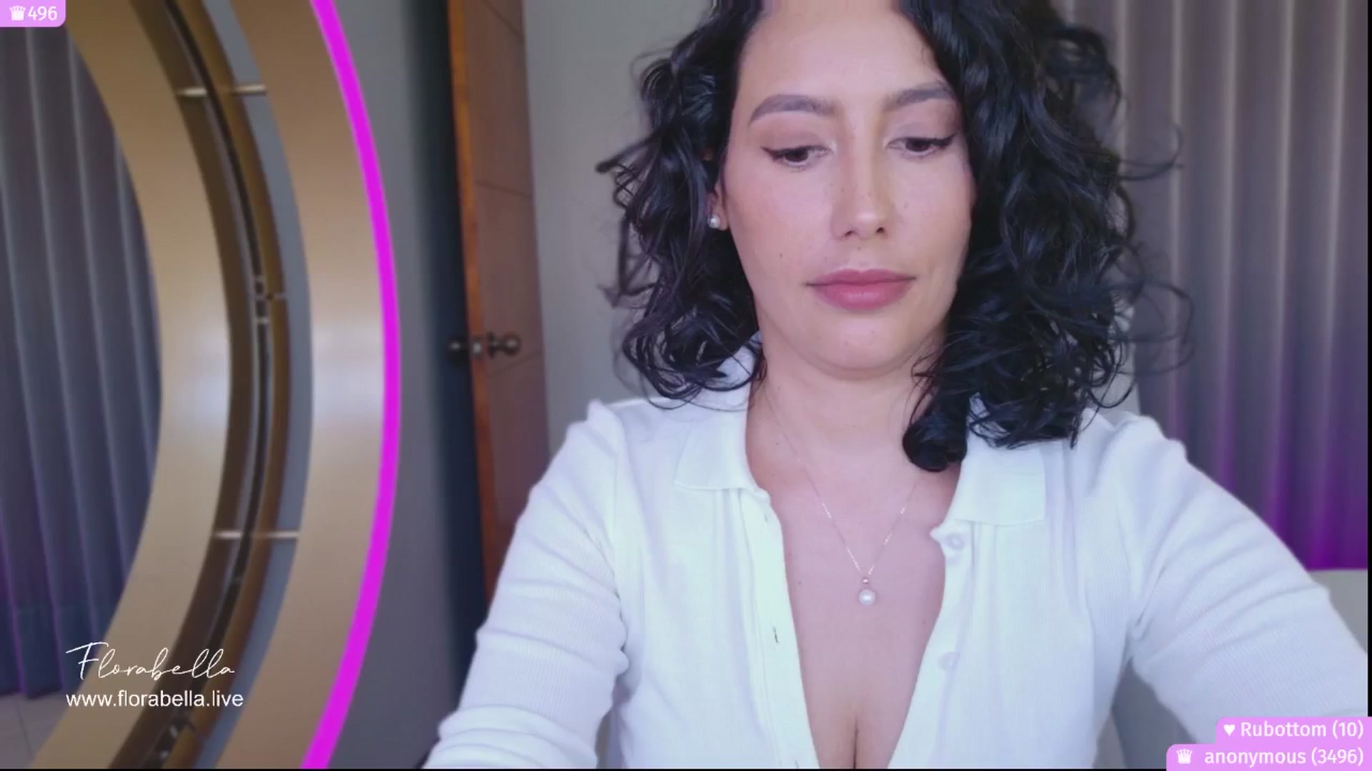 Gallery image thumbnail from Florabella's myfreecams stream on, 08/03/2025, 22:05 image 8 of 20