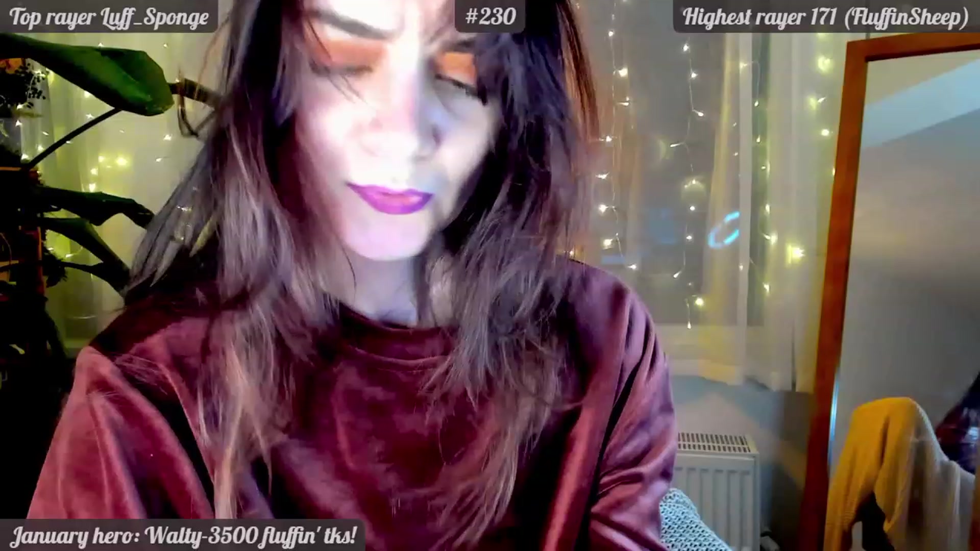 Gallery image thumbnail from FluffinRayRay's myfreecams stream on, 01/08/2023, 03:18 image 7 of 20