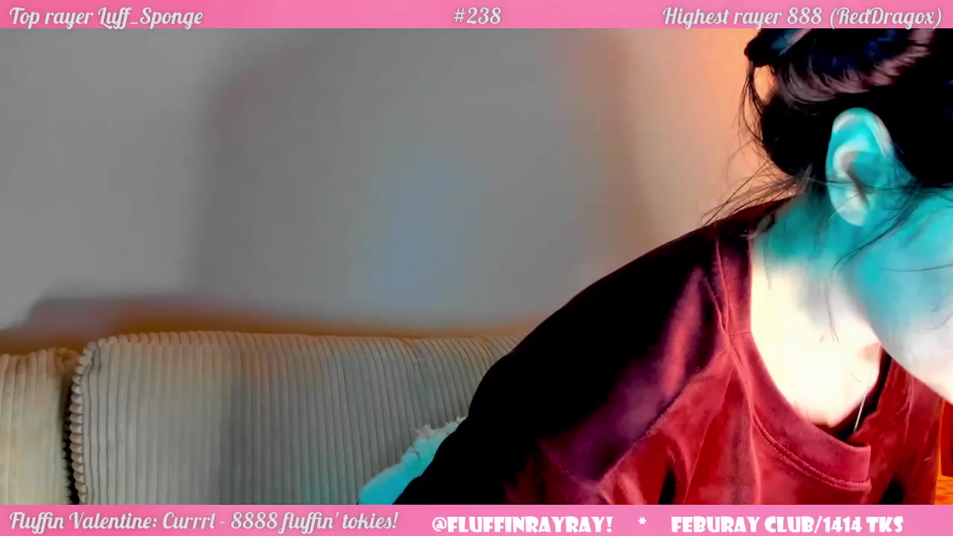Gallery image thumbnail from FluffinRayRay's myfreecams stream on, 02/27/2023, 02:02 image 12 of 20