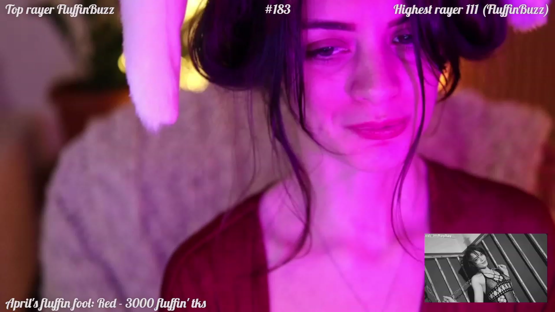 Gallery image thumbnail from FluffinRayRay's myfreecams stream on, 04/17/2023, 24:19 image 2 of 20