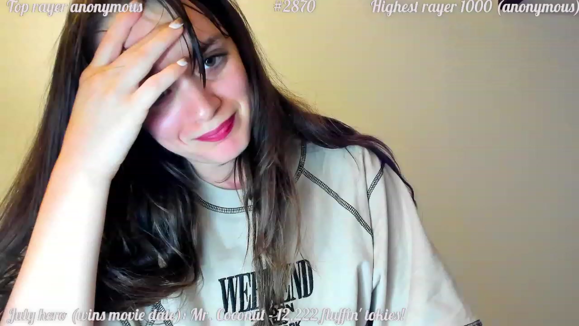 Gallery image thumbnail from FluffinRayRay's myfreecams stream on, 08/13/2023, 24:01 image 16 of 20