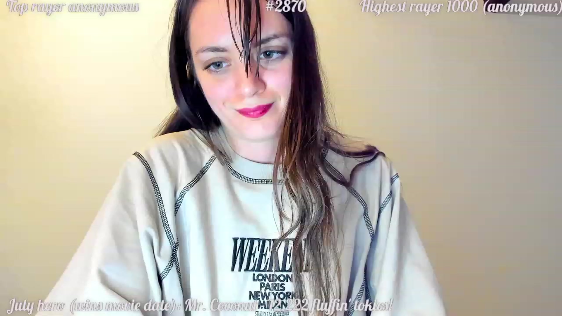 Gallery image thumbnail from FluffinRayRay's myfreecams stream on, 08/13/2023, 24:39 image 12 of 20