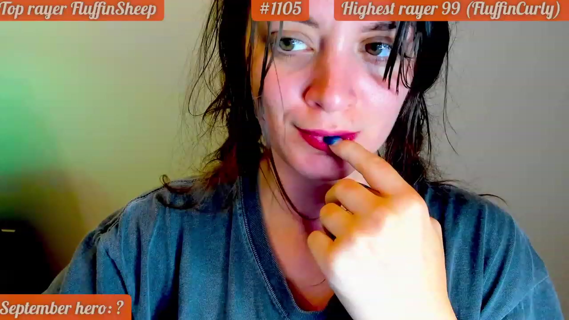 Gallery image thumbnail from FluffinRayRay's myfreecams stream on, 09/27/2023, 24:26 image 13 of 20
