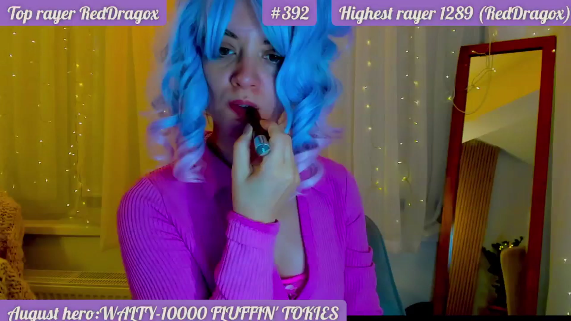 Gallery image thumbnail from FluffinRayRay's myfreecams stream on, 08/25/2024, 01:12 image 12 of 20