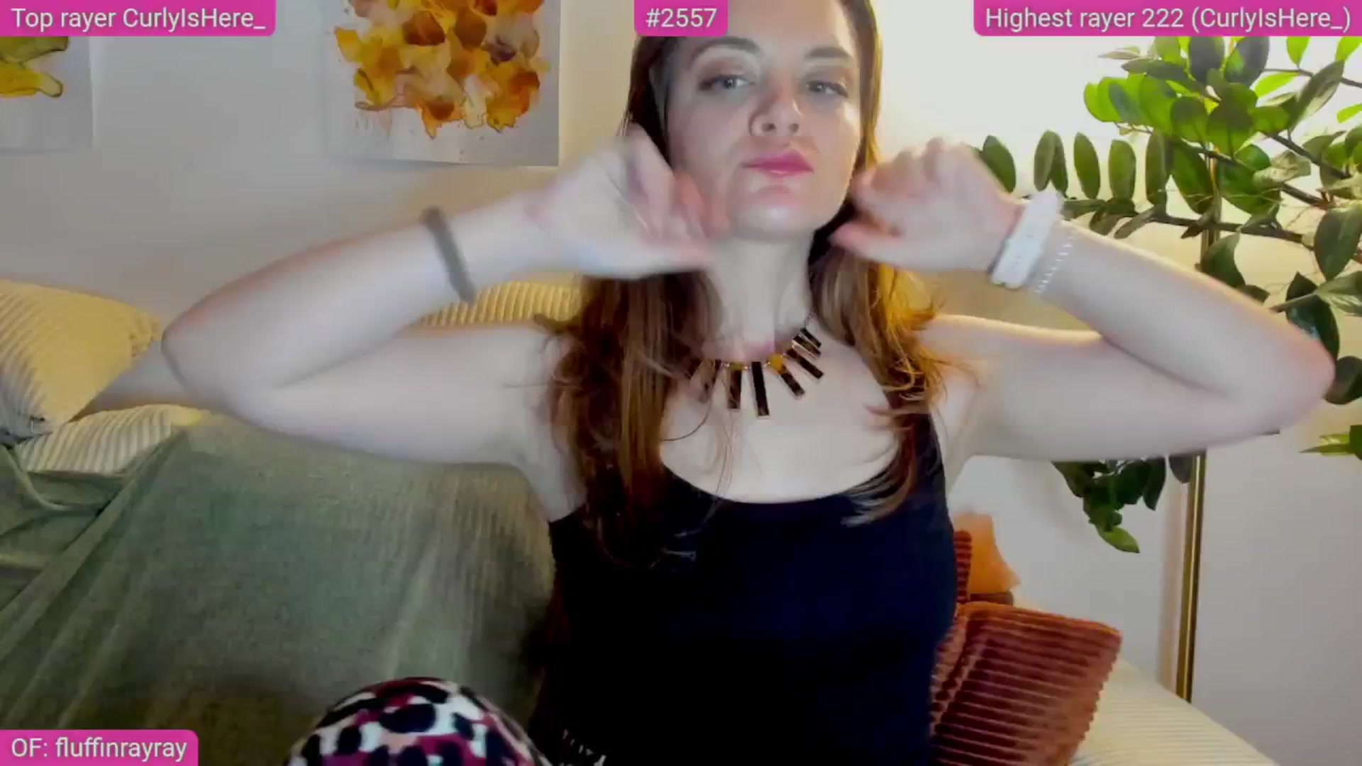 Gallery image thumbnail from FluffinRayRay's myfreecams stream on, 05/17/2025, 24:02 image 7 of 20