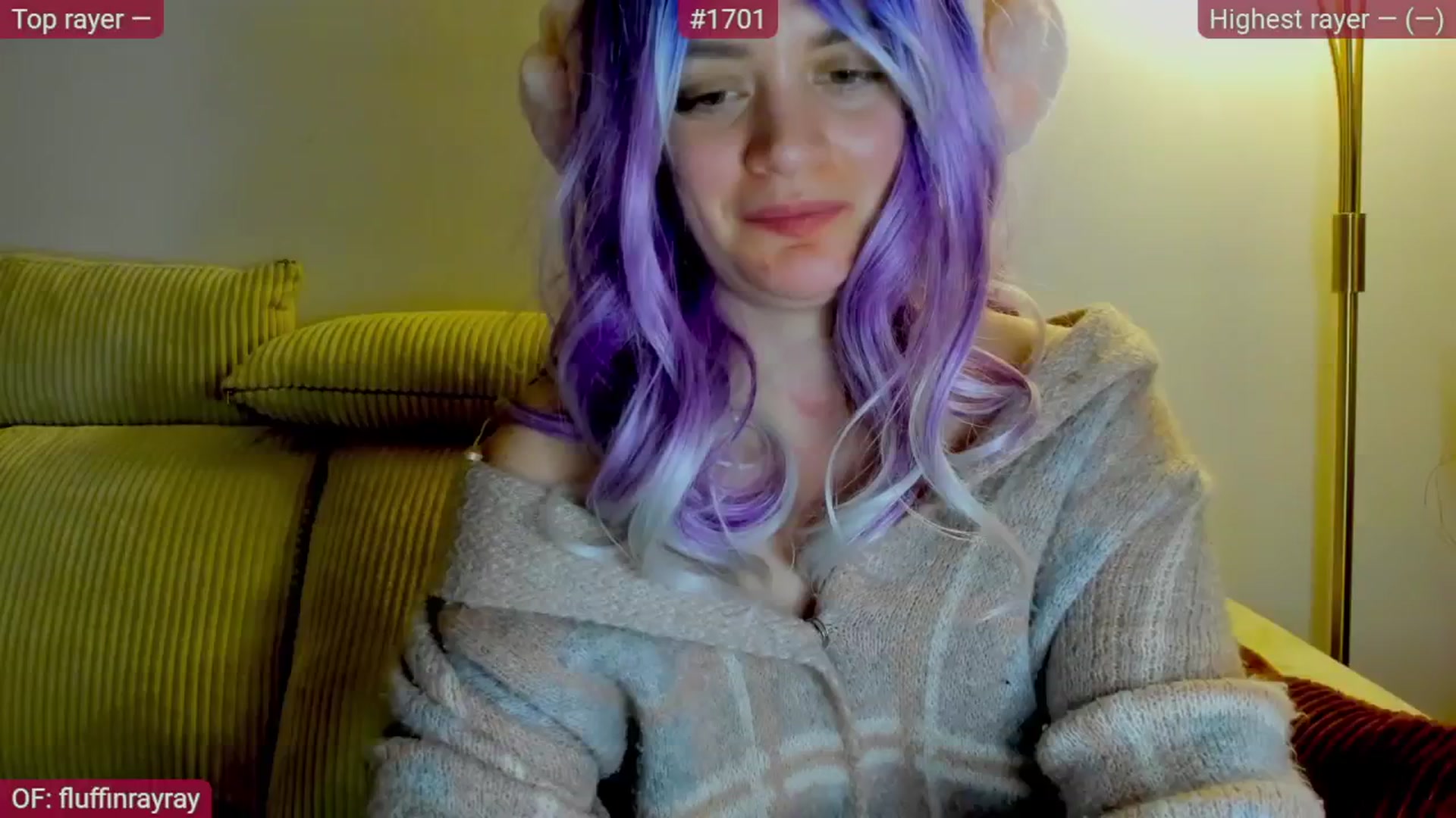 Gallery image thumbnail from FluffinRayRay's myfreecams stream on, 12/17/2025, 24:36 image 15 of 20