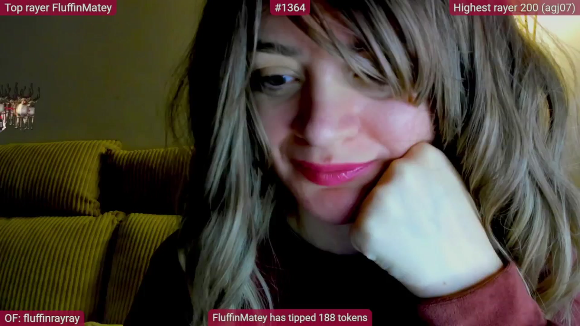 Gallery image thumbnail from FluffinRayRay's myfreecams stream on, 12/21/2025, 02:39 image 13 of 20