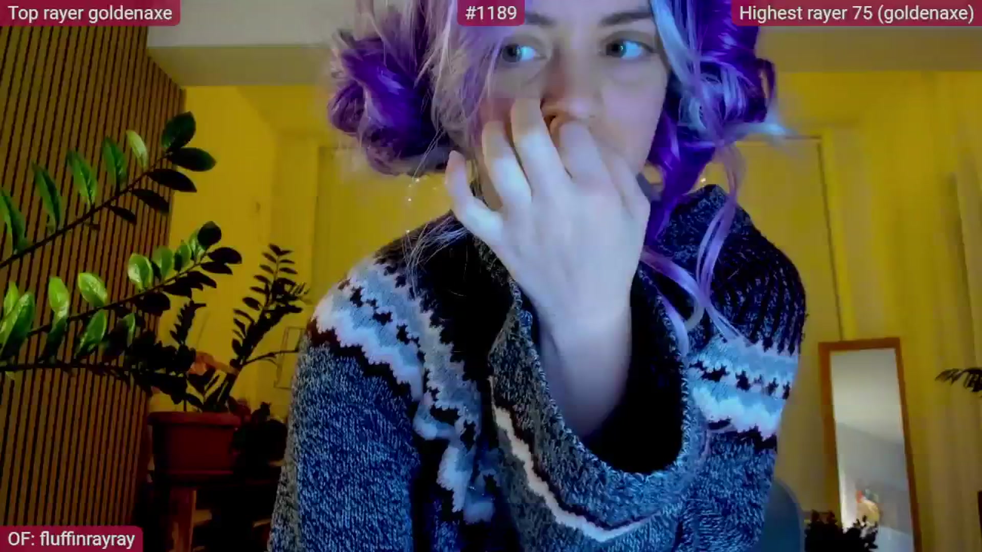 Gallery image thumbnail from FluffinRayRay's myfreecams stream on, 12/30/2025, 02:40 image 2 of 20