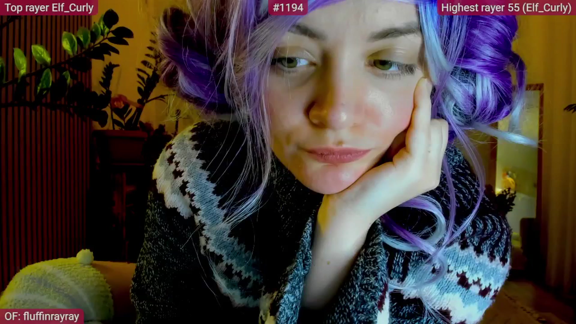 Gallery image thumbnail from FluffinRayRay's myfreecams stream on, 12/30/2025, 02:40 image 1 of 20