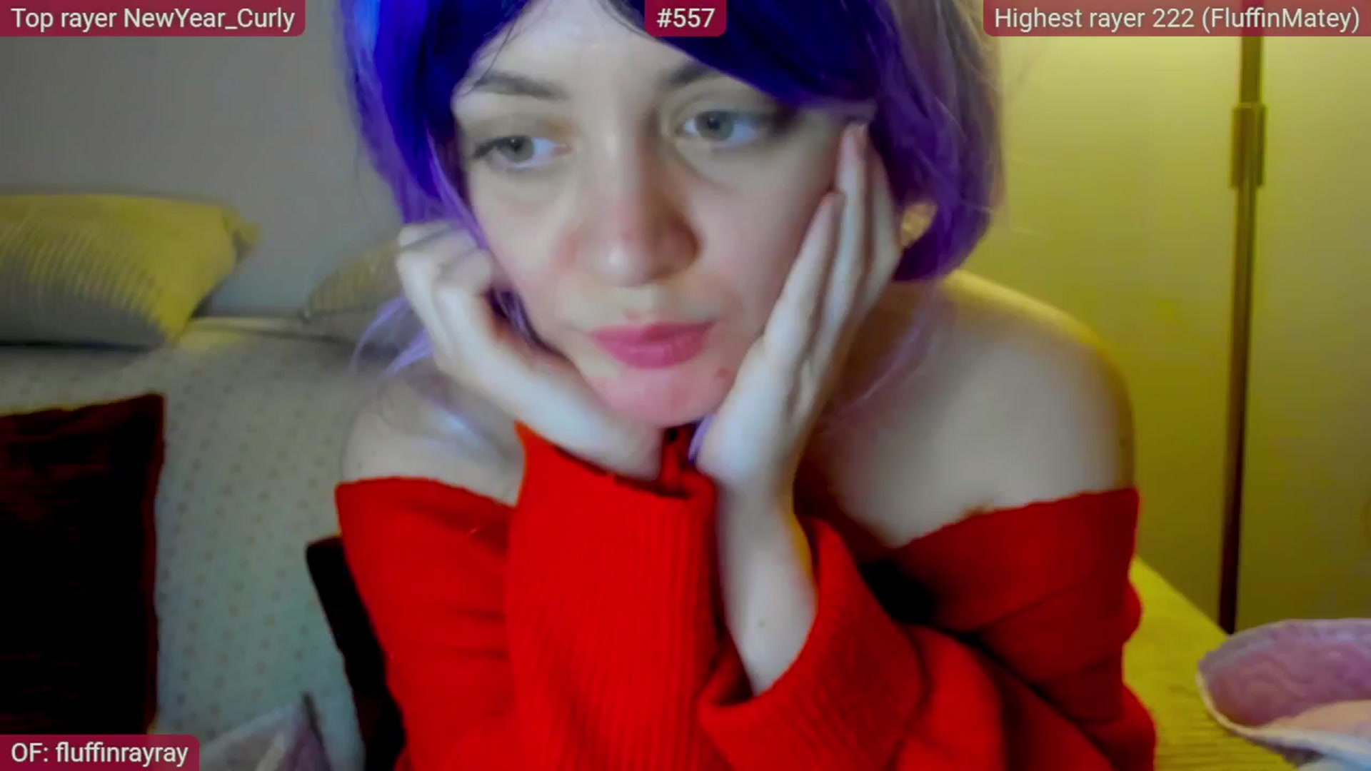 Gallery image thumbnail from FluffinRayRay's myfreecams stream on, 01/02/2026, 02:30 image 15 of 20