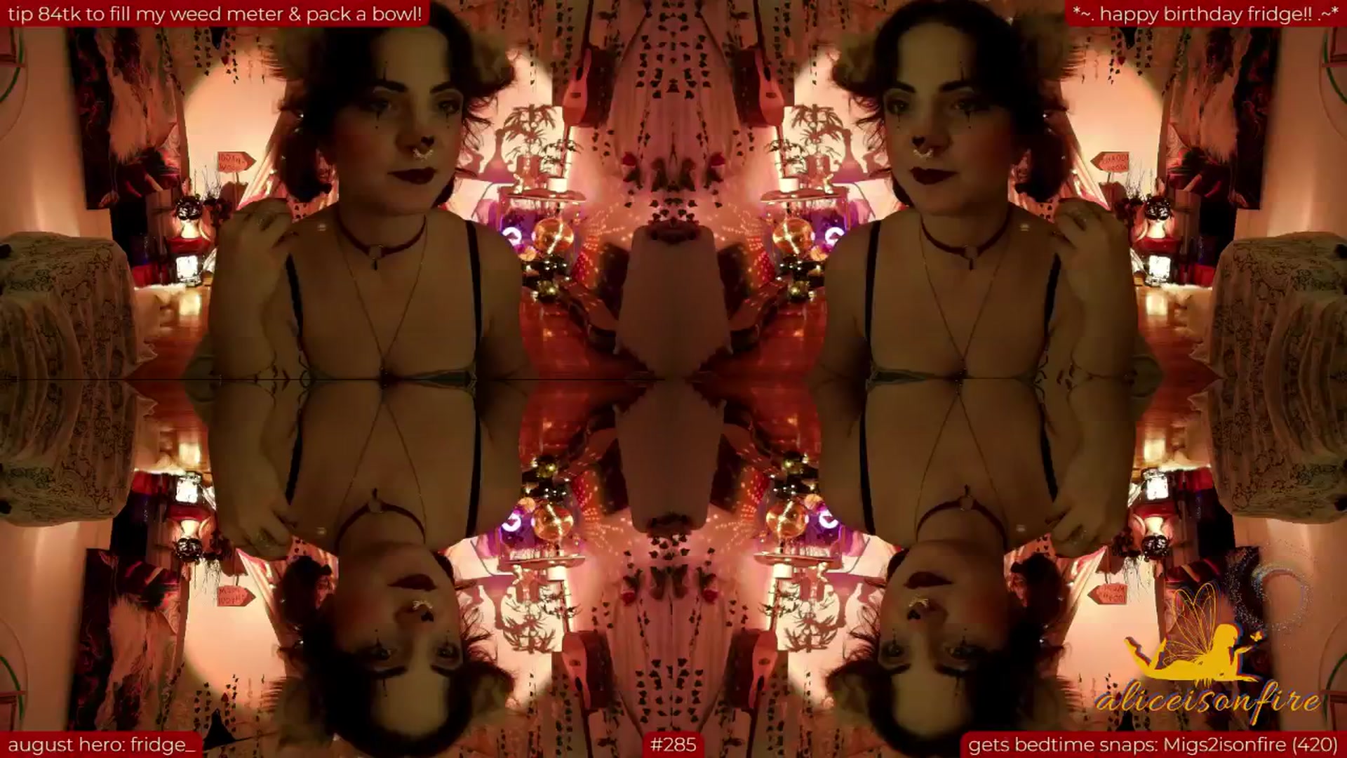 Gallery image thumbnail from Fridge____'s myfreecams stream on, 08/13/2025, 08:26 image 13 of 20