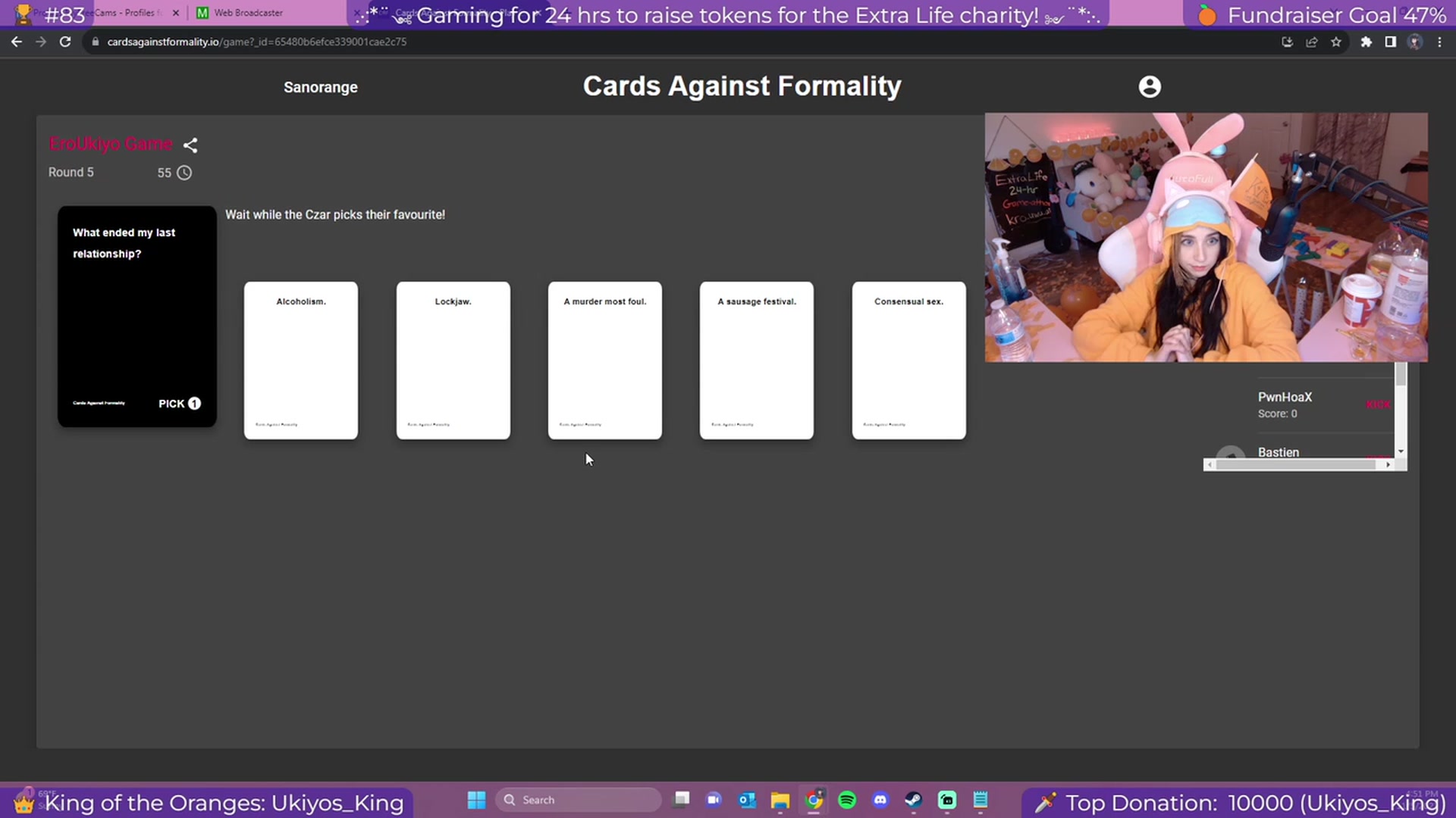 Gallery image thumbnail from FriendsUkiyo's myfreecams stream on, 11/05/2023, 22:18 image 15 of 20