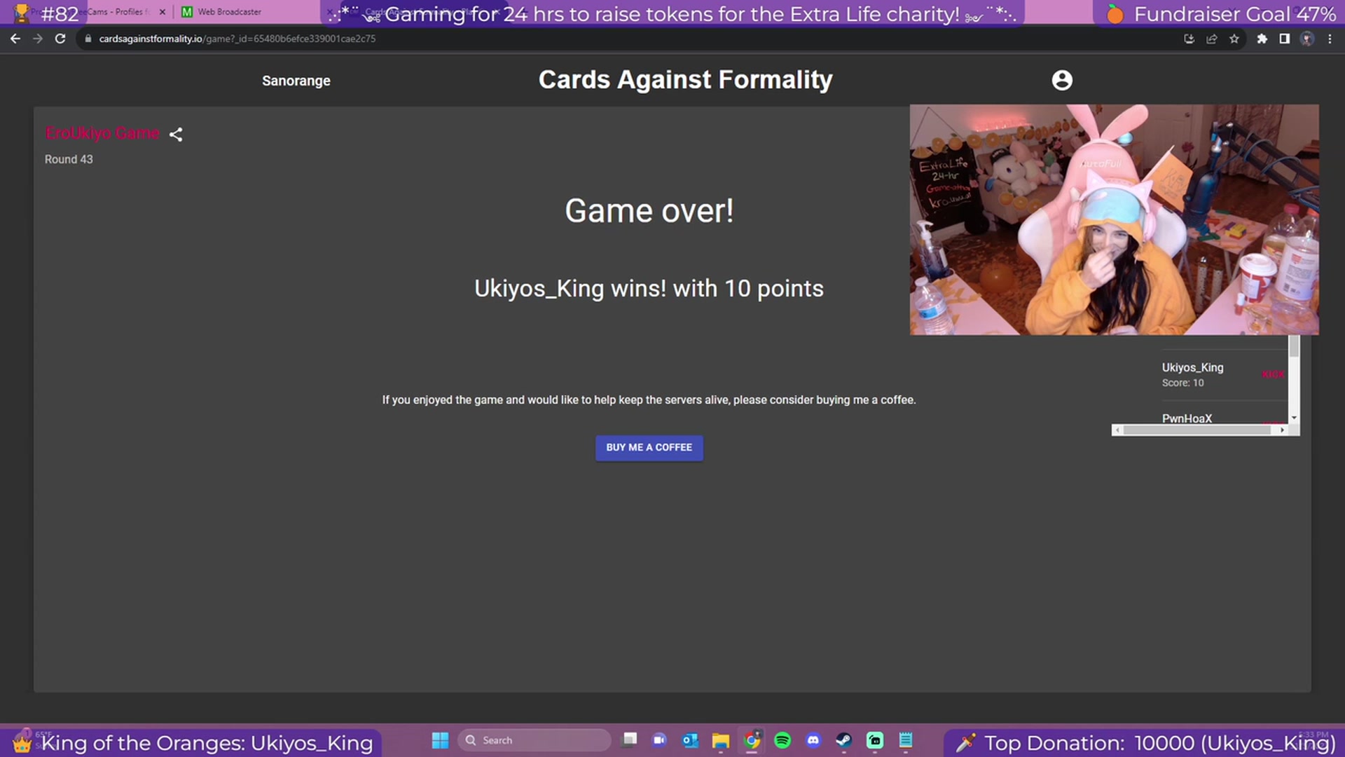 Gallery image thumbnail from FriendsUkiyo's myfreecams stream on, 11/05/2023, 23:59 image 1 of 20