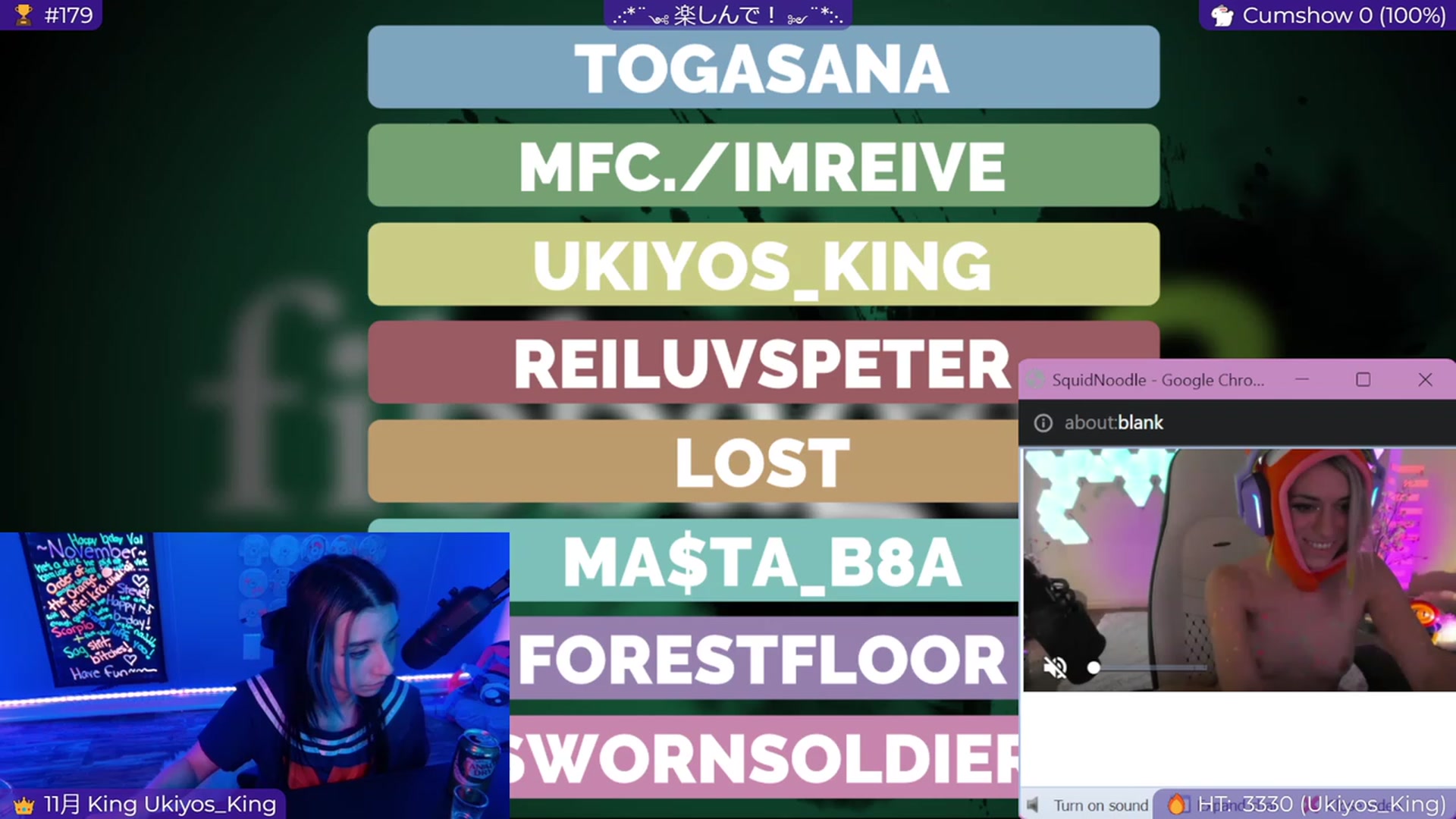 Gallery image thumbnail from FriendsUkiyo's myfreecams stream on, 11/19/2023, 15:23 image 17 of 20
