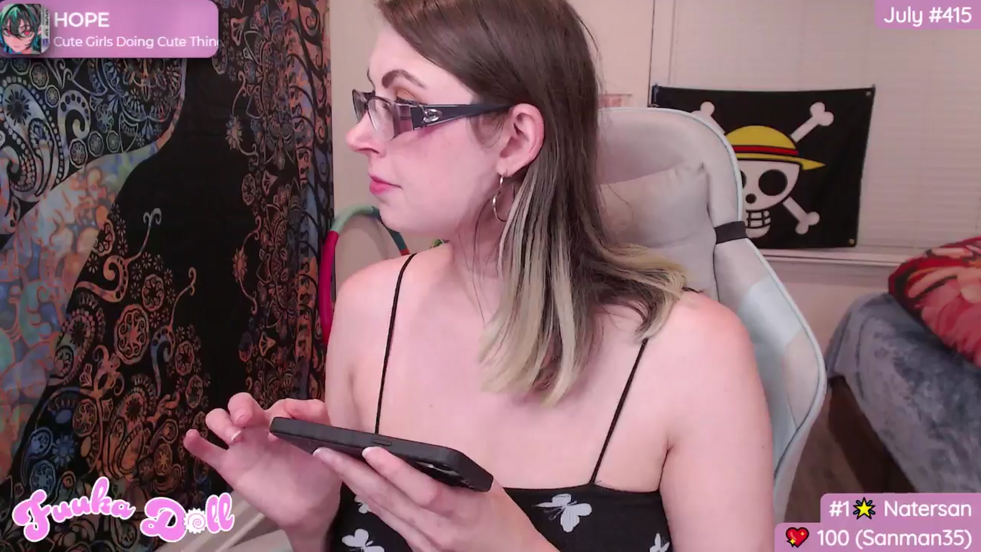 Gallery image thumbnail from Fuuka_Doll's myfreecams stream on, 07/25/2024, 03:38 image 3 of 20